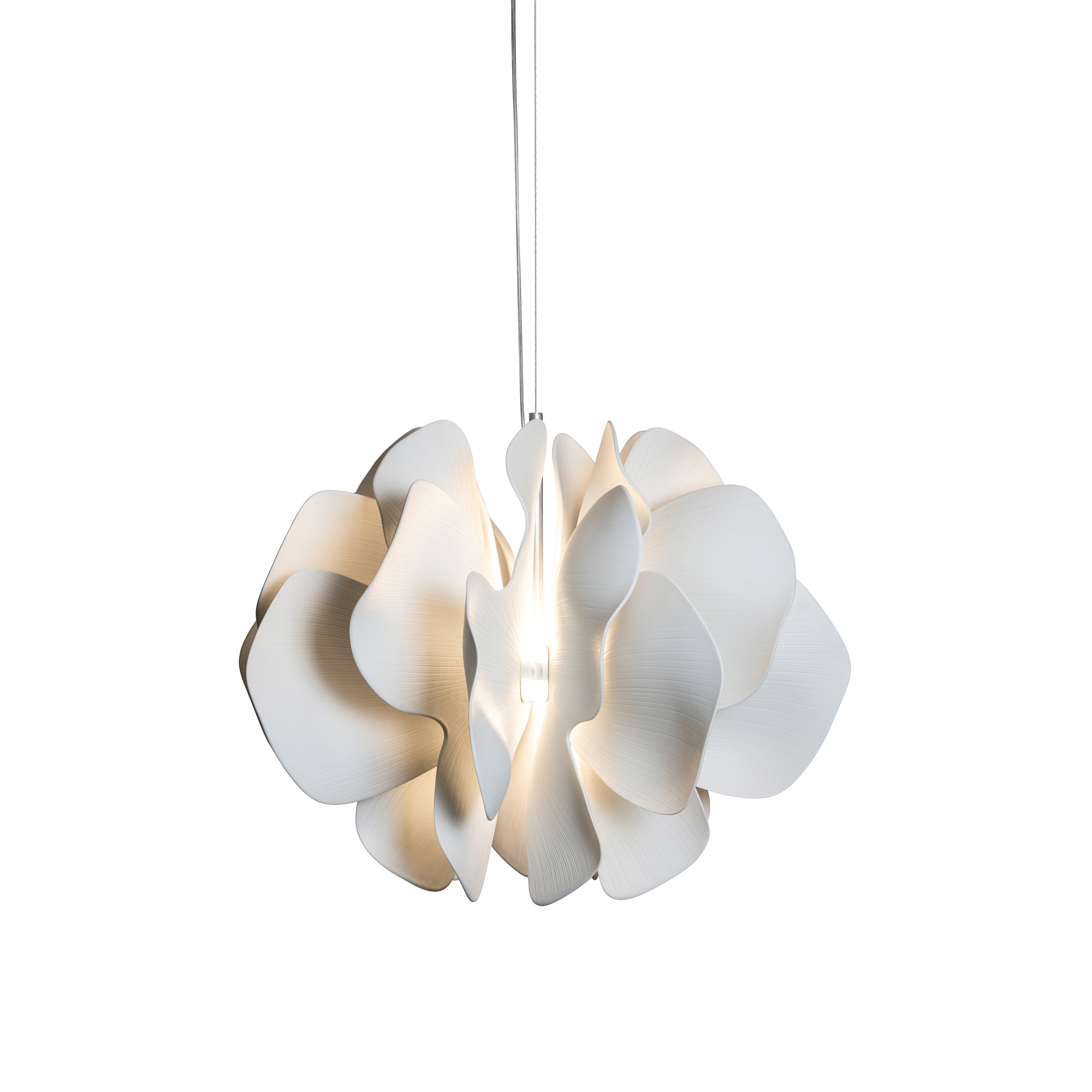 Afficher le produit Nightbloom Hanging Lamp 60cm | White (CE/UK) du fabricant Lladró