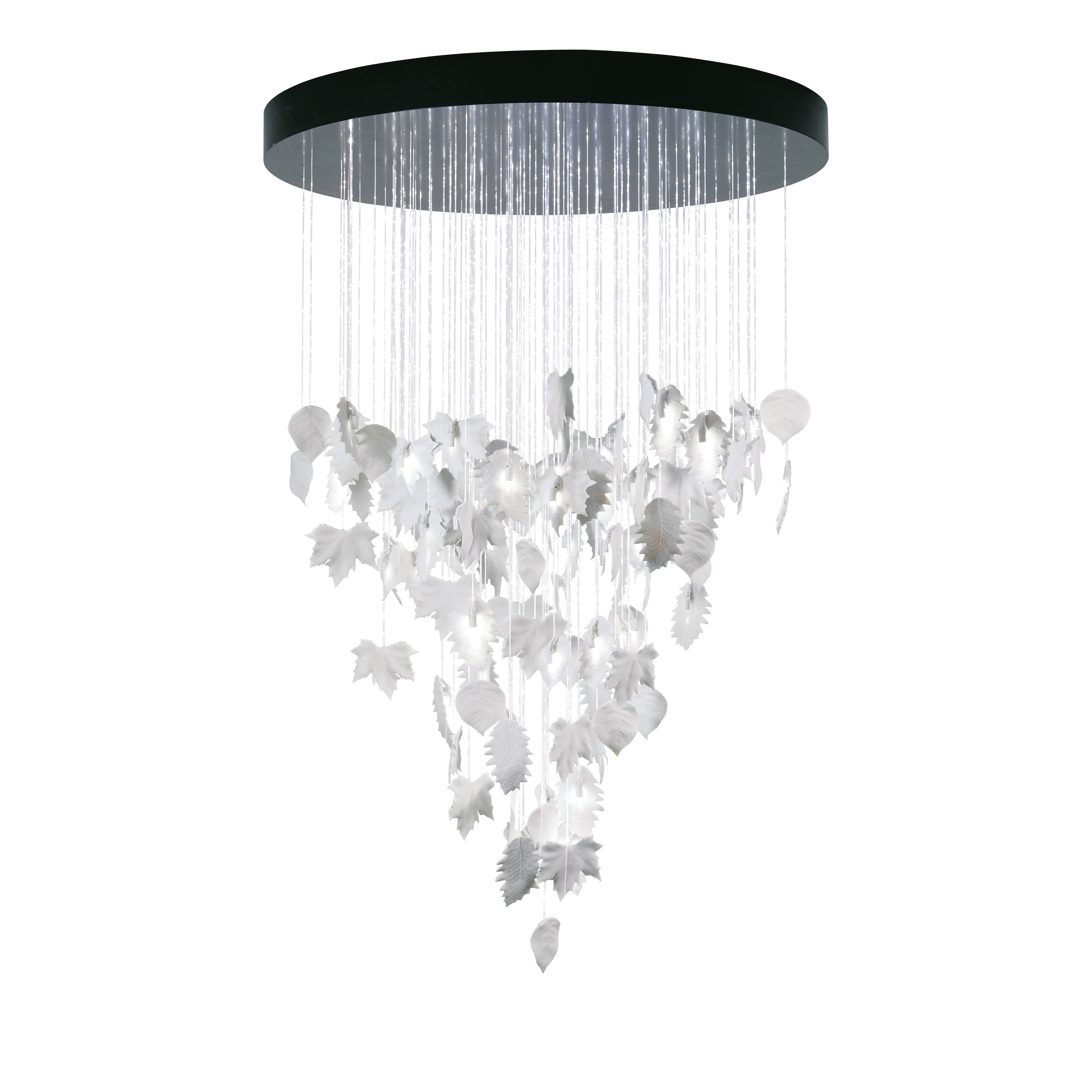 Afficher le produit Re-cyclos Magic Forest Chandelier 1.10m (CE/UK) | White du fabricant Lladró