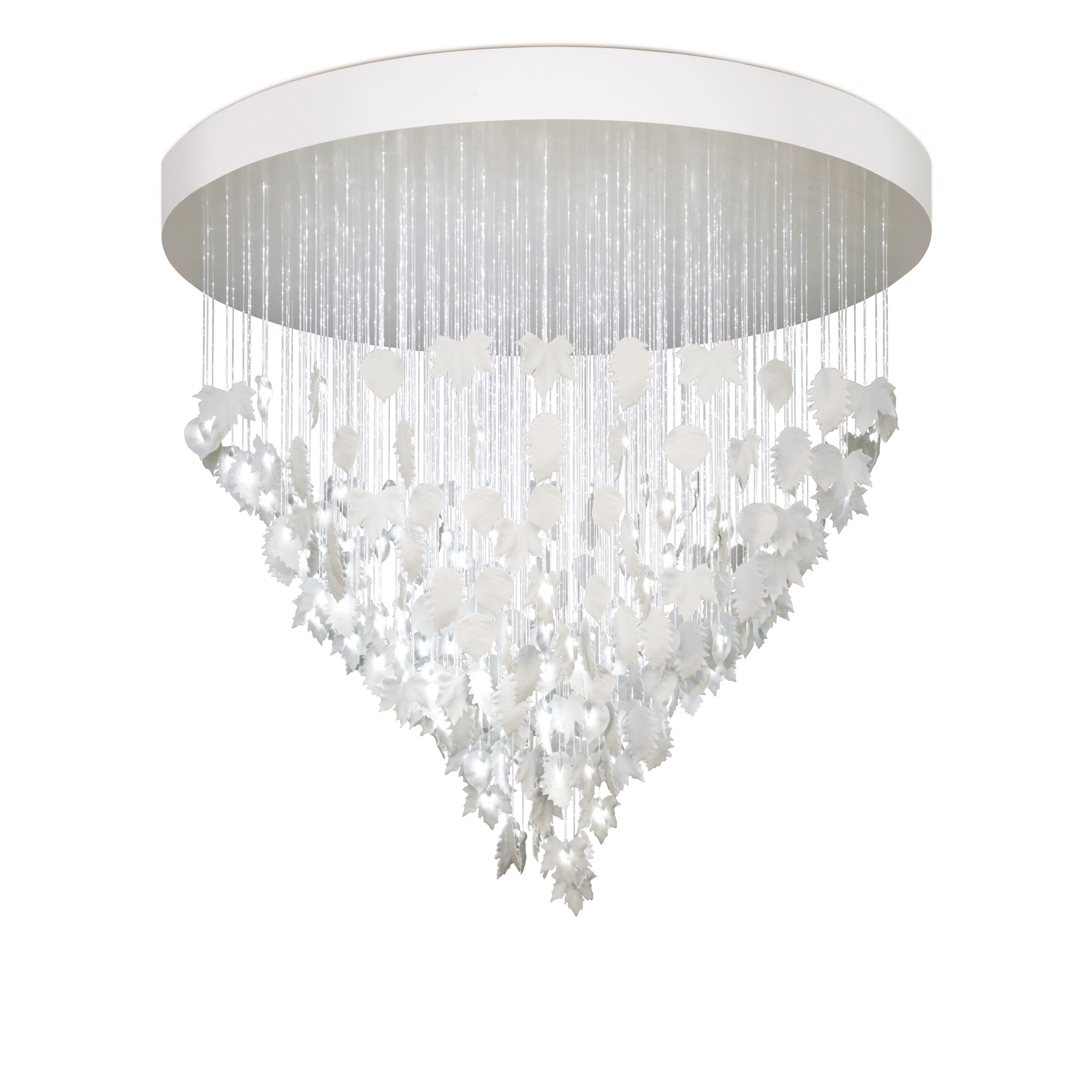 Afficher le produit Re-cyclos Magic Forest Chandelier 2m (CE/UK) | White du fabricant Lladró