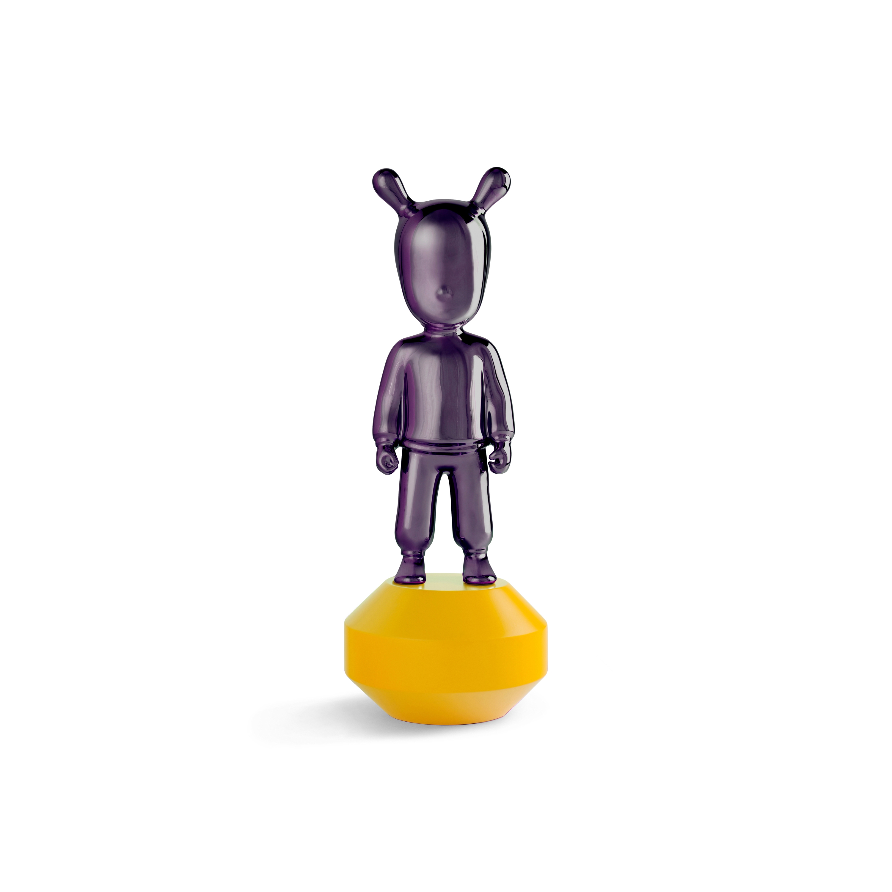The Guest Little-purple on yellow Figurine | Small Model