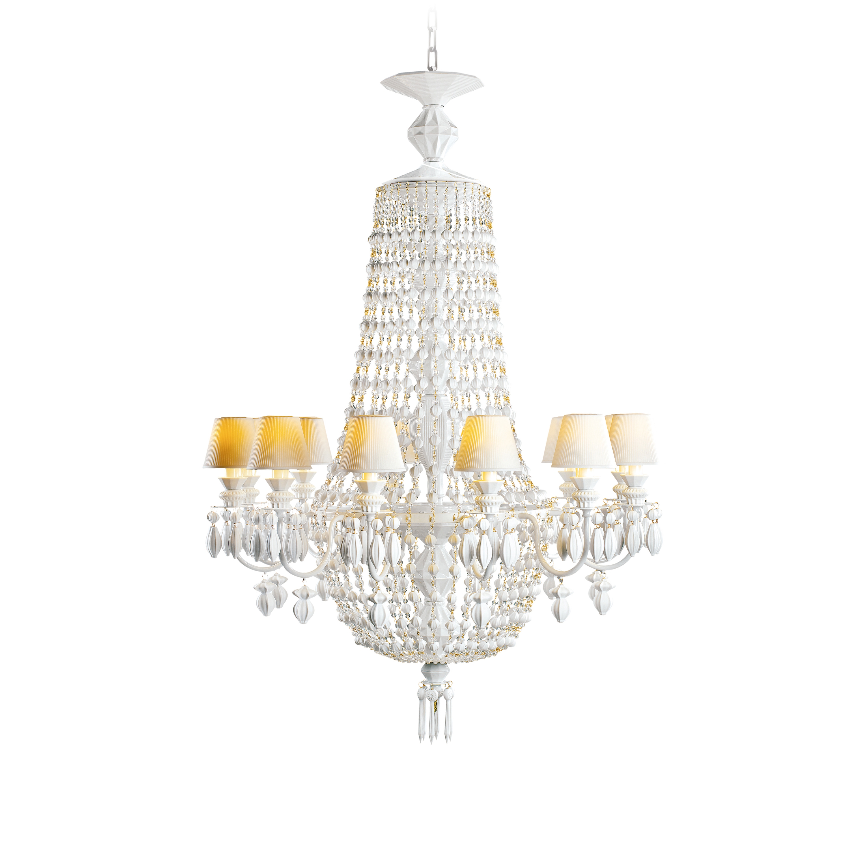 Winter Palace 12 Lights Chandelier | White