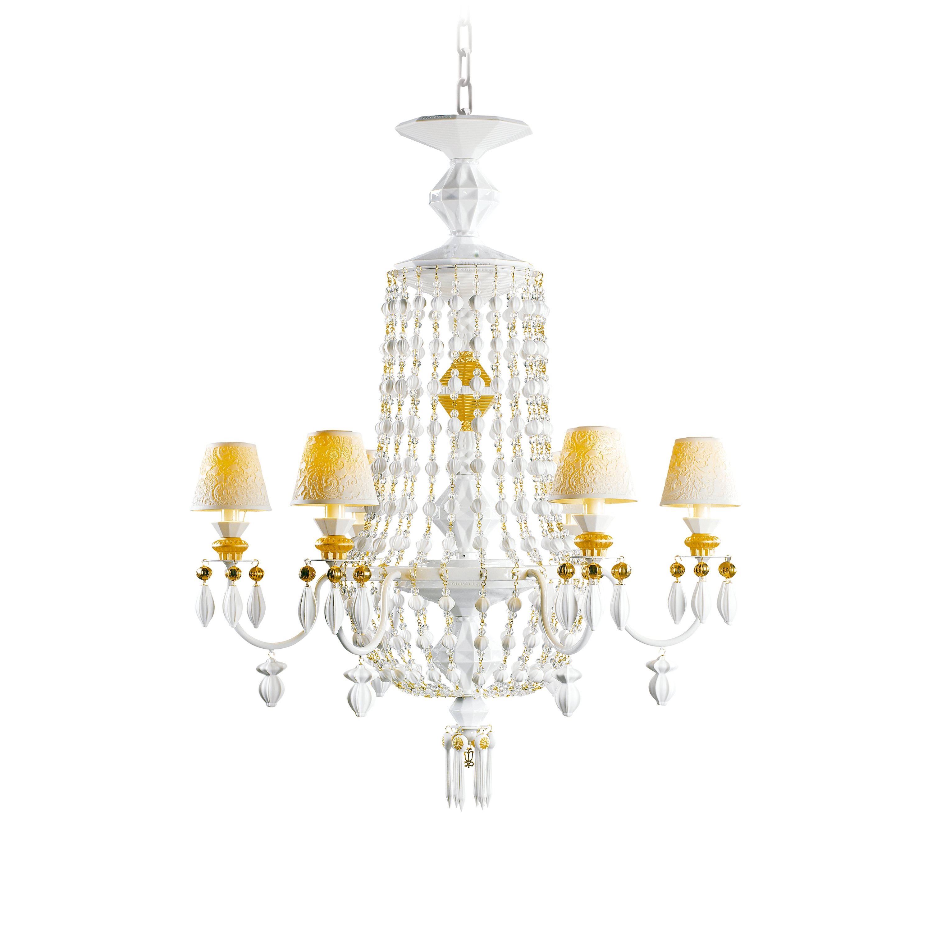 Produkt Winter Palace 6 Lights Chandelier | Golden Luster (CE/UK) des Herstellers Lladró anzeigen