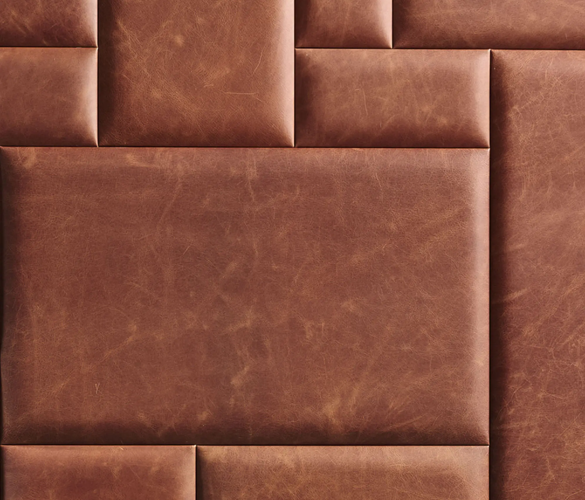 Studioart Leather Interiors - PATTERN 6 Natural Cuoio