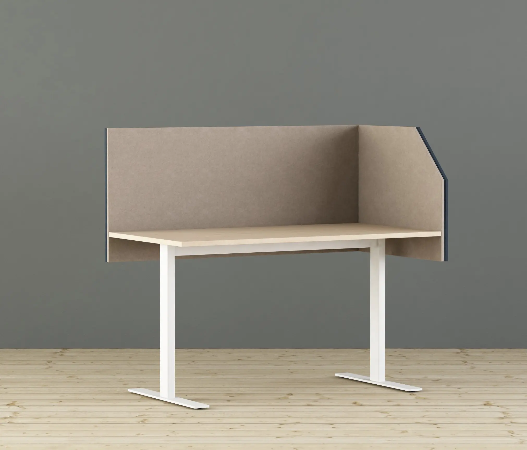 Glimakra of Sweden AB - Limbus desk screen diagonal right