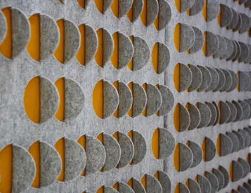 Selina Rose - Cut+Fold felt acoustic panels