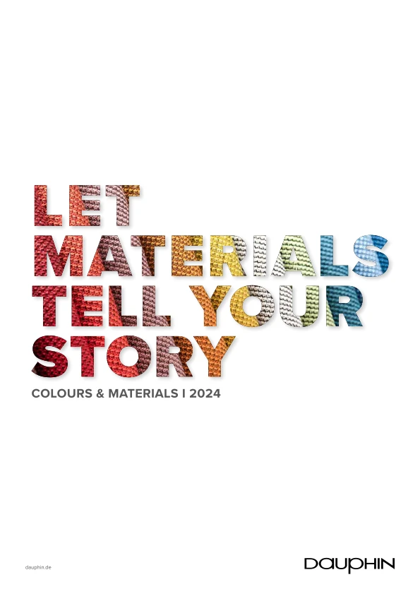 Preview image for the file Let materials tell your story | Colours & Materials 2024 