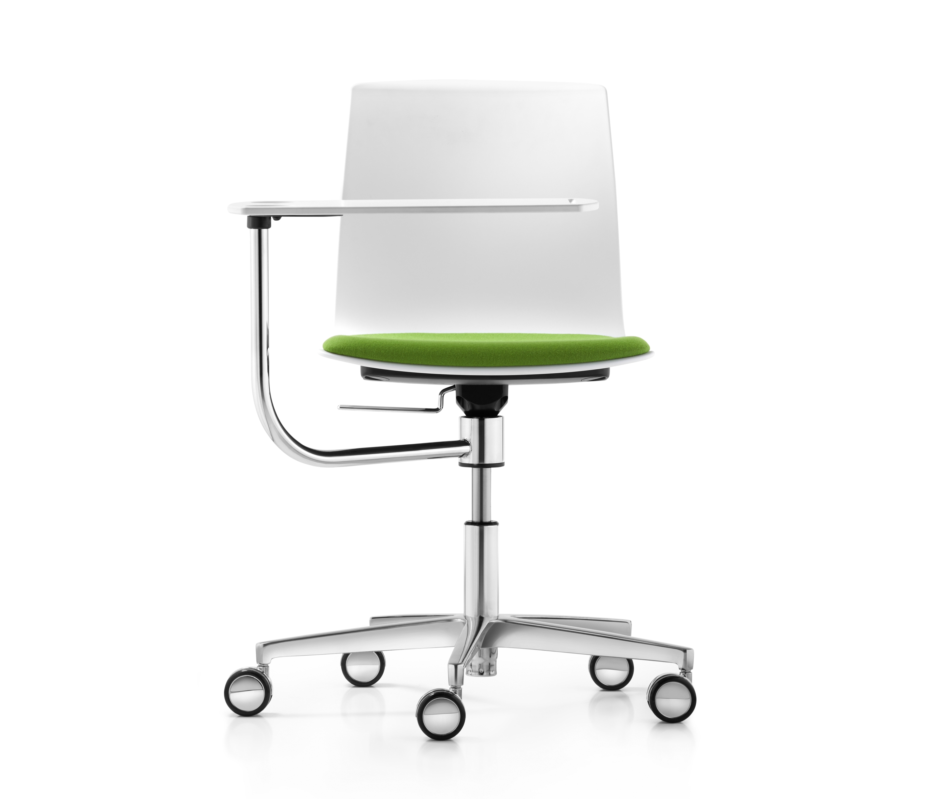Mostrar el producto Fiore seminar swivel chair with writing tablet del fabricante Dauphin