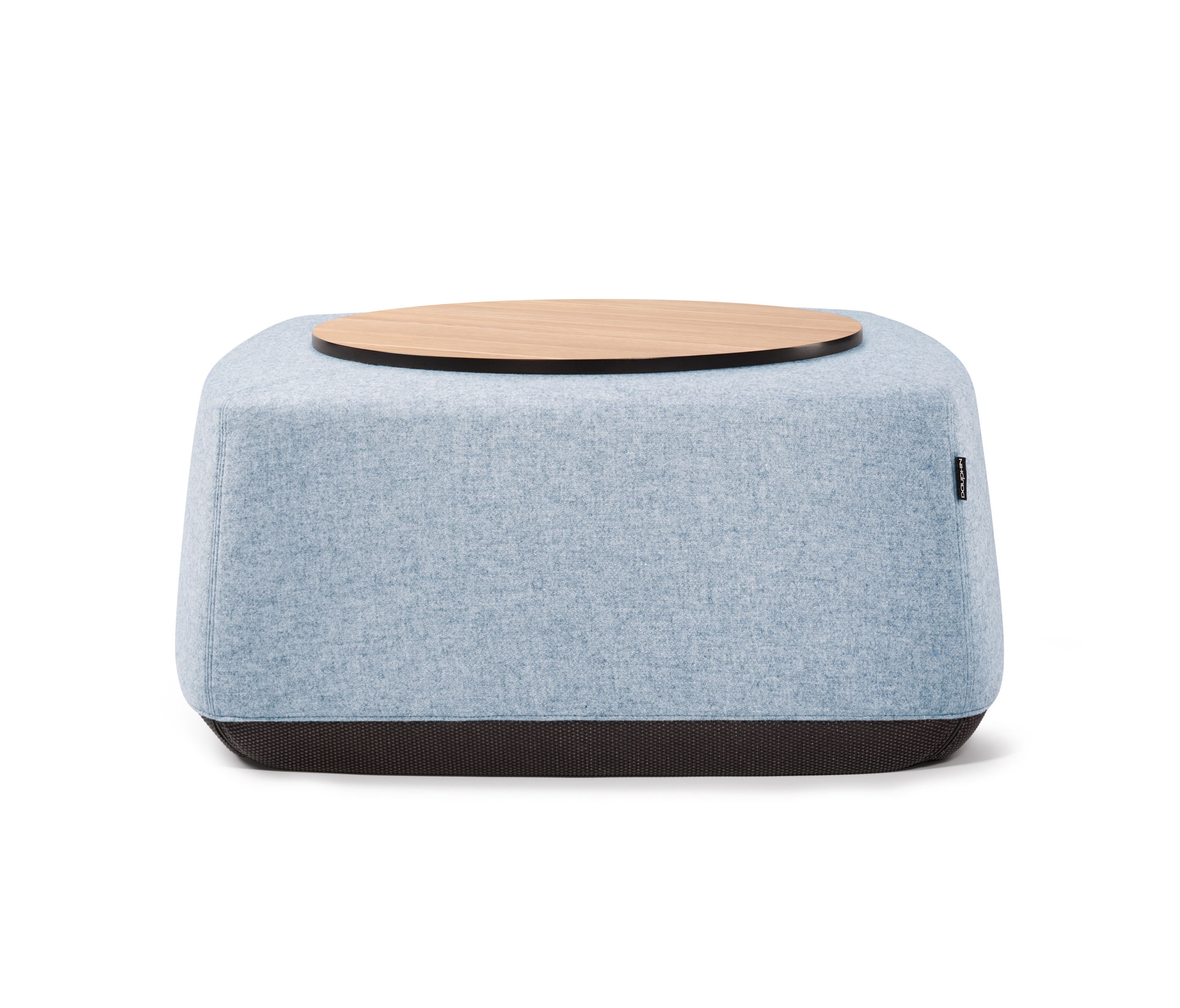 Display product Allora Poufs Upholstered stool large from manufacturer Dauphin