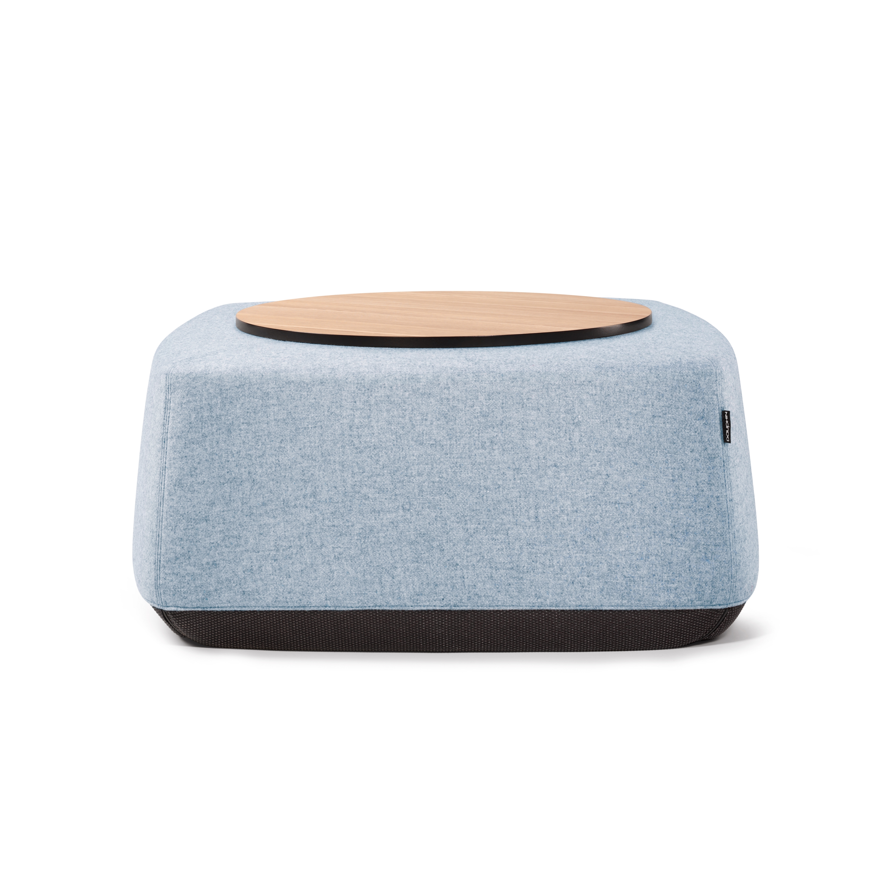 Display product Allora Poufs Upholstered stool large from manufacturer Dauphin