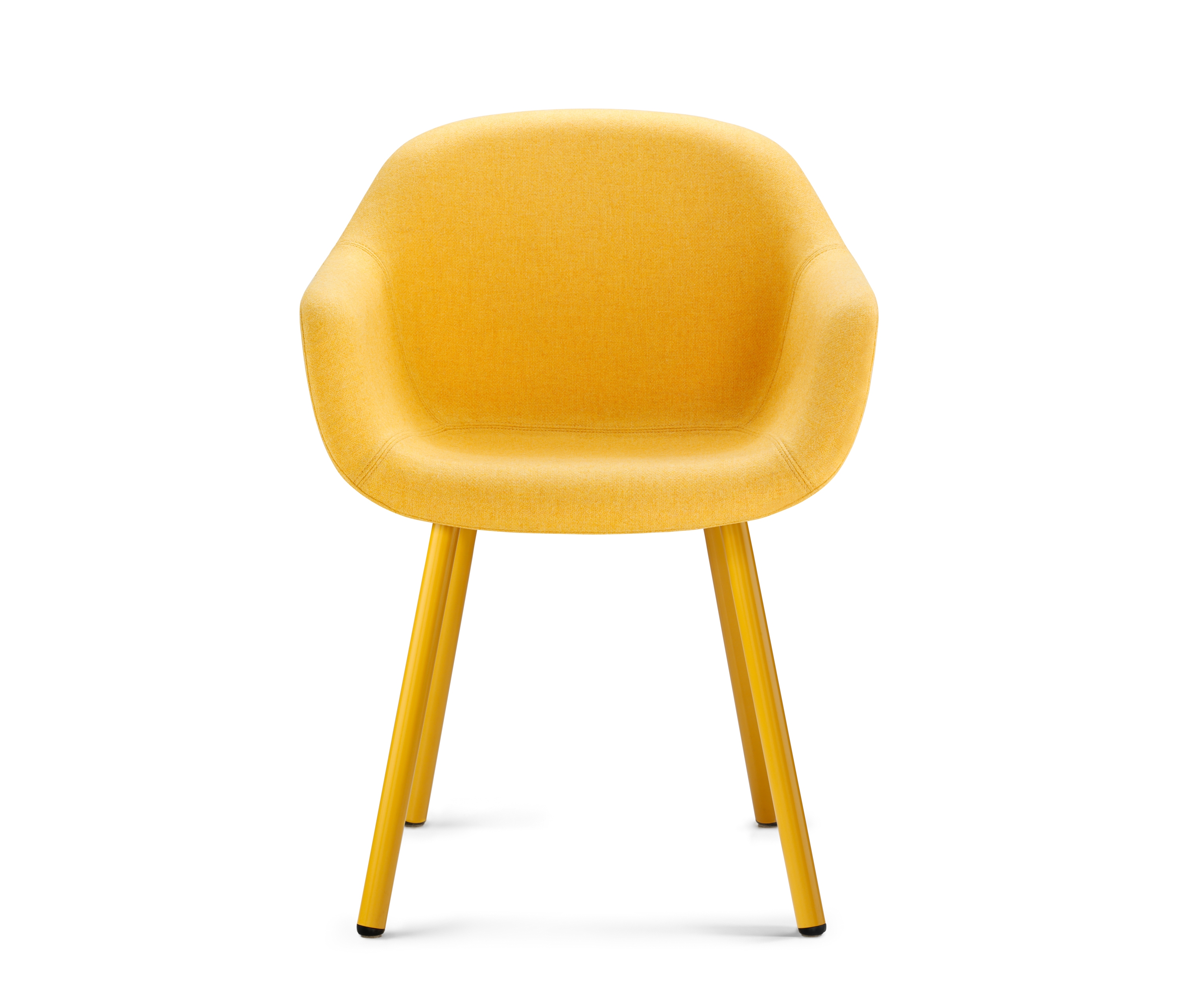 Mostrar el producto Fiore club Four-legged chair with fully upholstered shell del fabricante Dauphin
