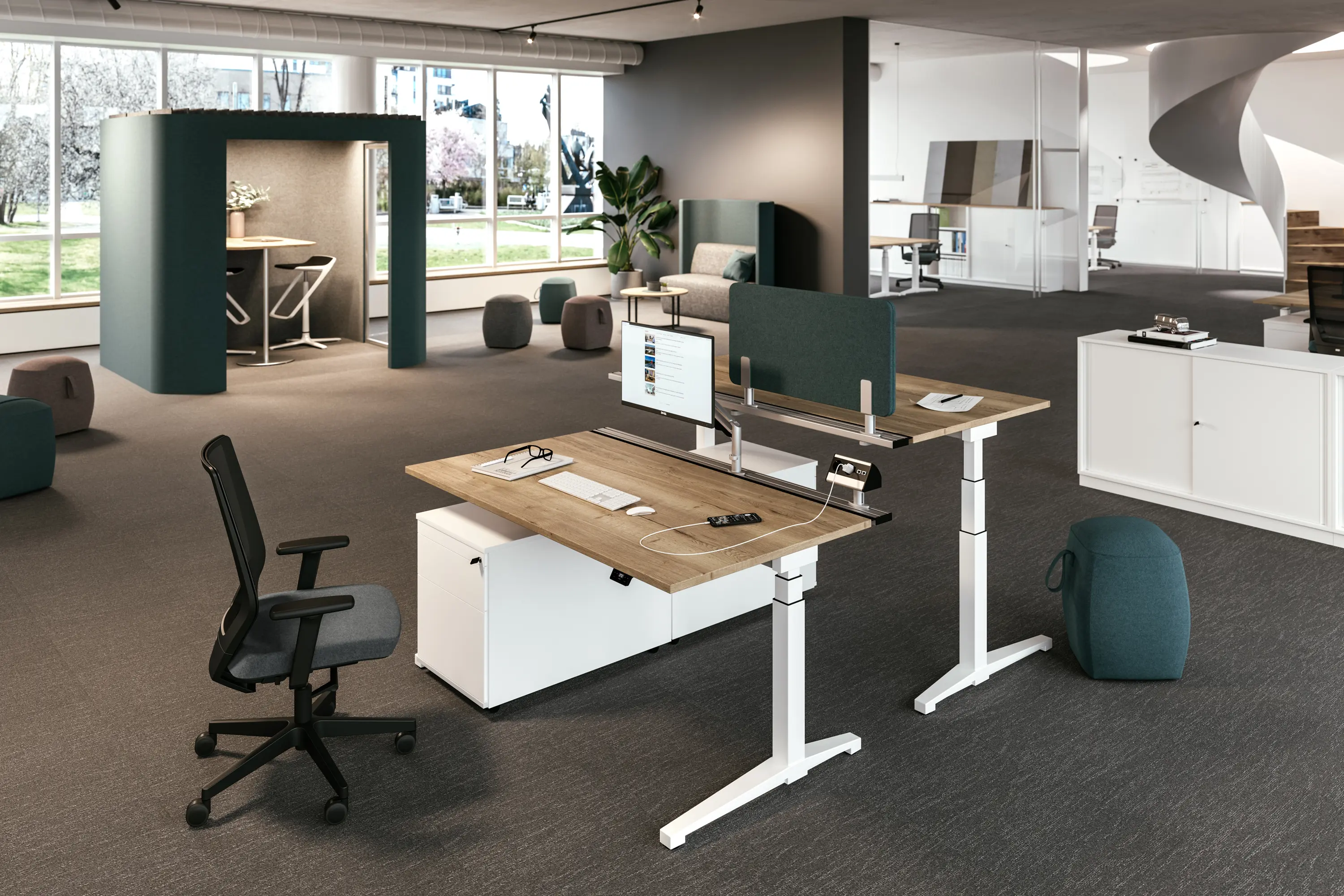 Assmann Büromöbel - Canvaro Tables