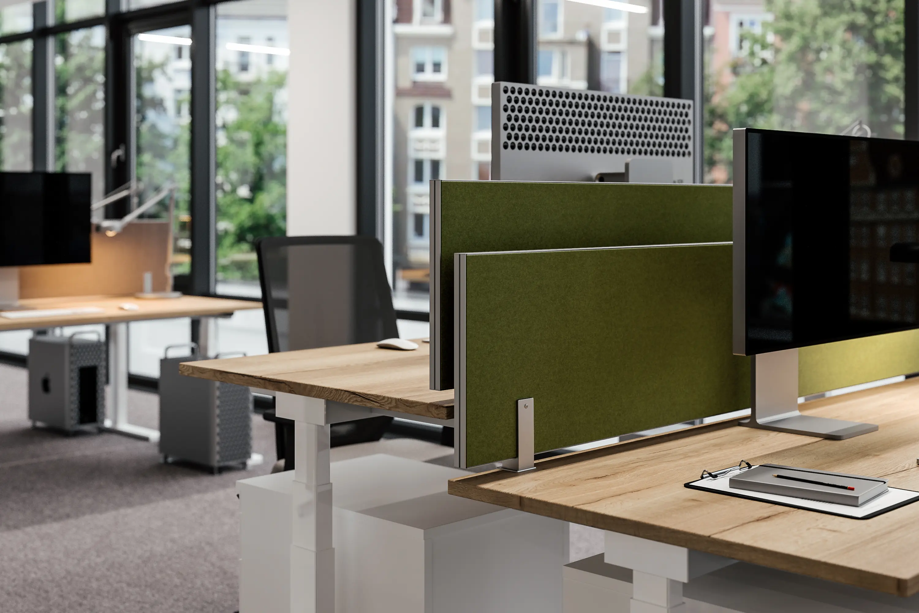 Assmann Büromöbel - Viteco Système de cloisons AS30