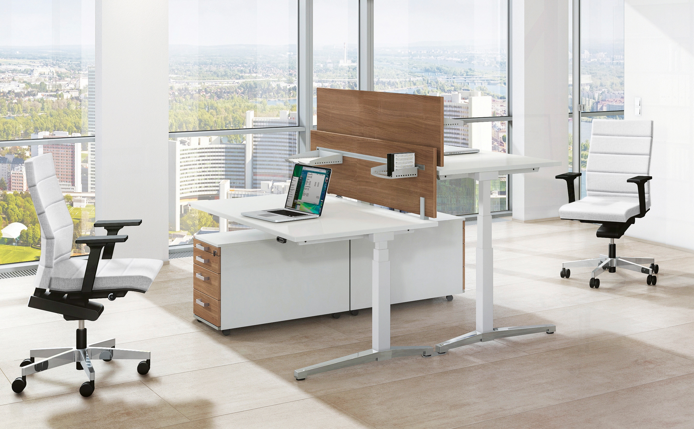 Produkt Canvaro Schreibtischsystem des Herstellers Assmann Büromöbel anzeigen
