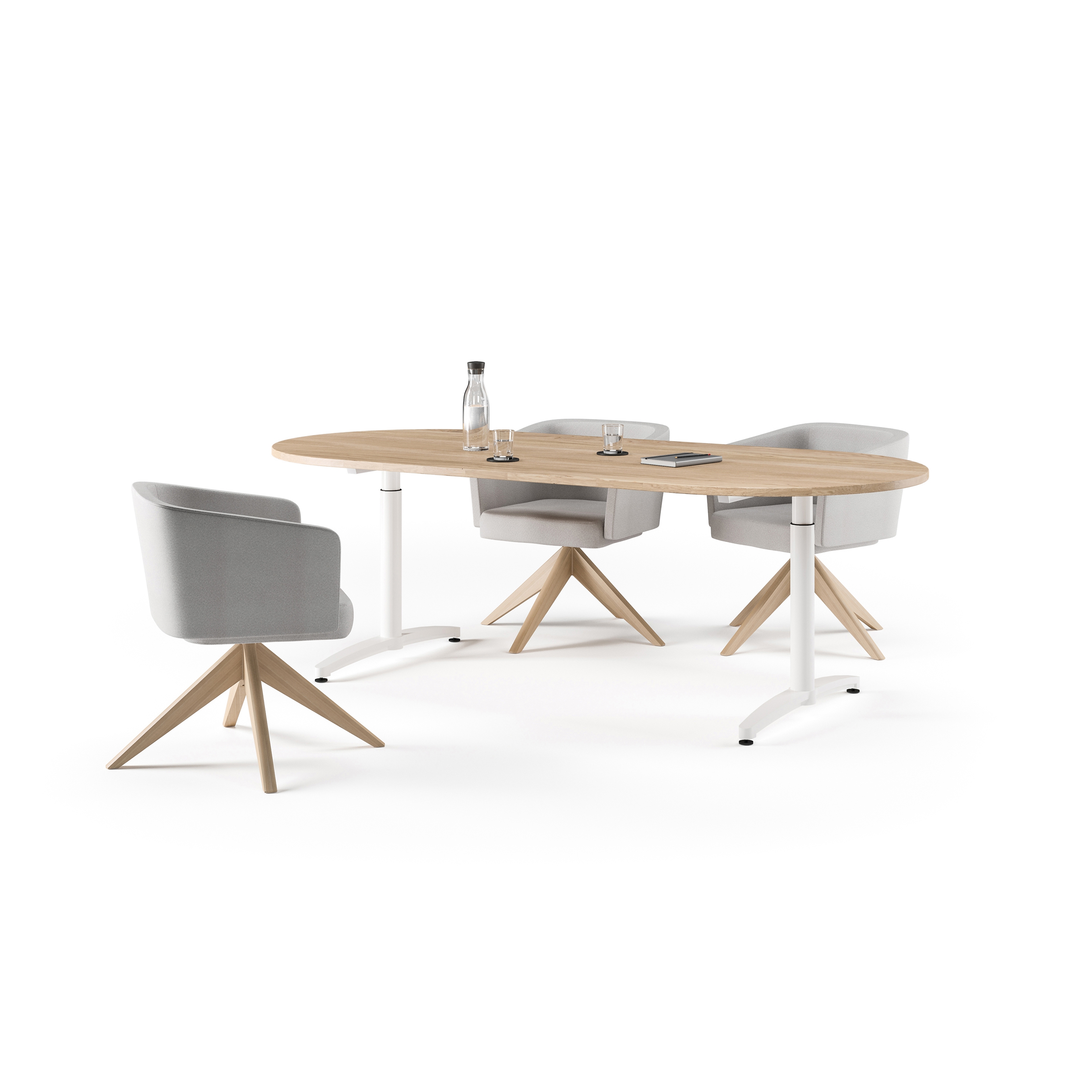 Display product Canvaro Meeting table from manufacturer Assmann Büromöbel