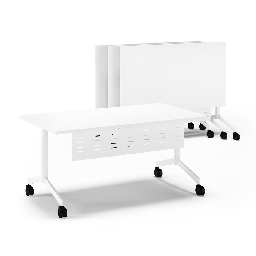 Display product Pontis folding desks from manufacturer Assmann Büromöbel