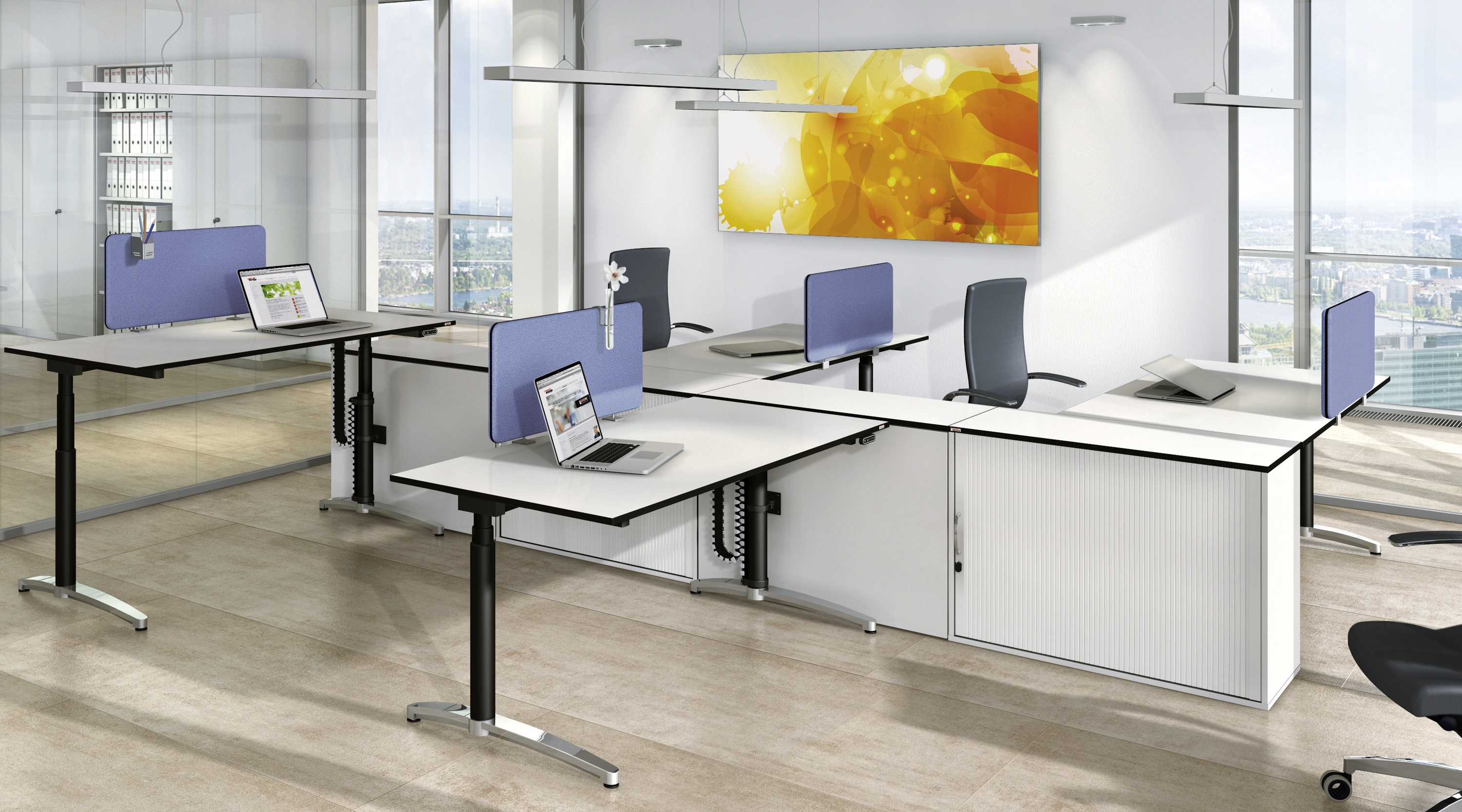 Produkt Canvaro Schreibtischsystem des Herstellers Assmann Büromöbel anzeigen