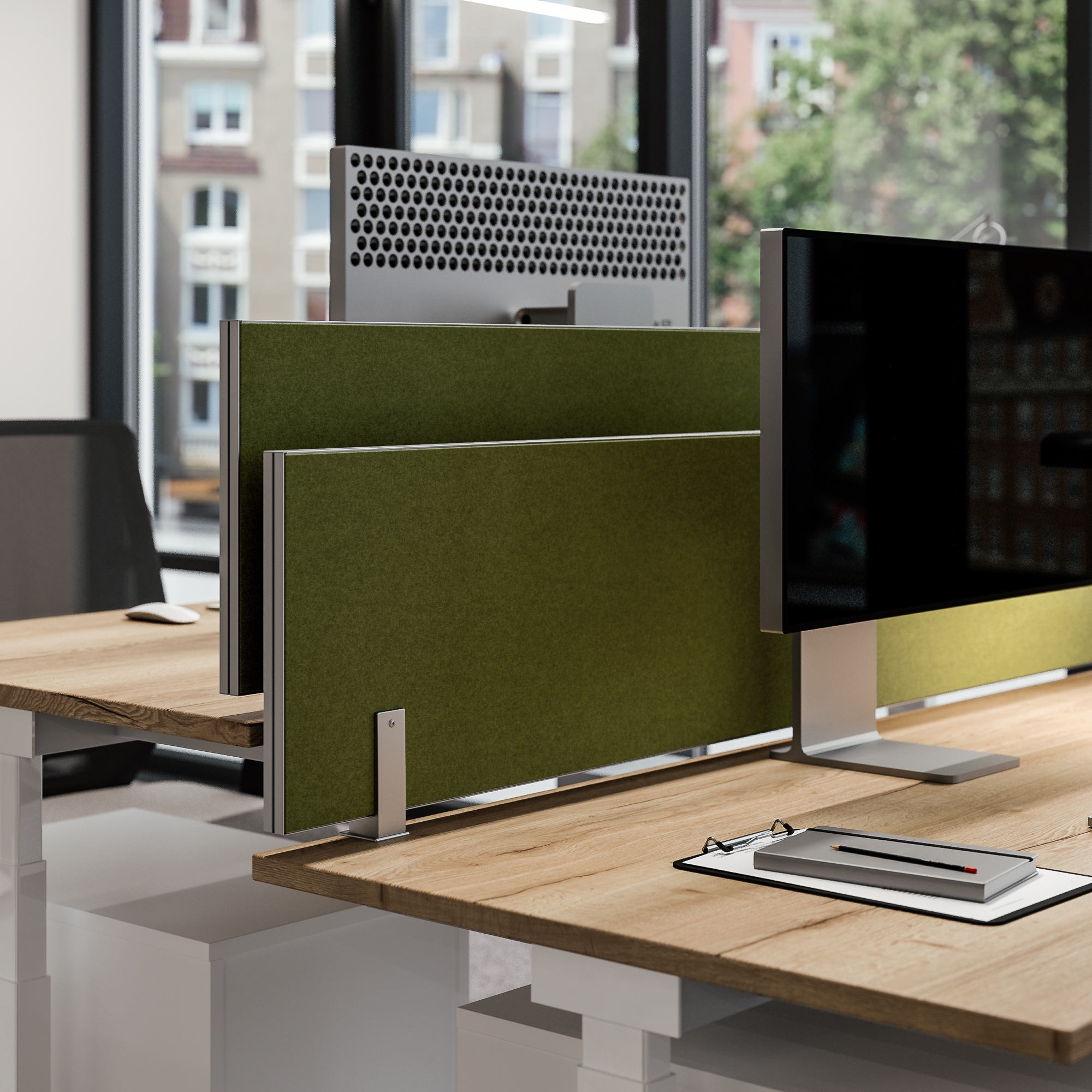 Display product Viteco Partitioning system AS30 from manufacturer Assmann Büromöbel