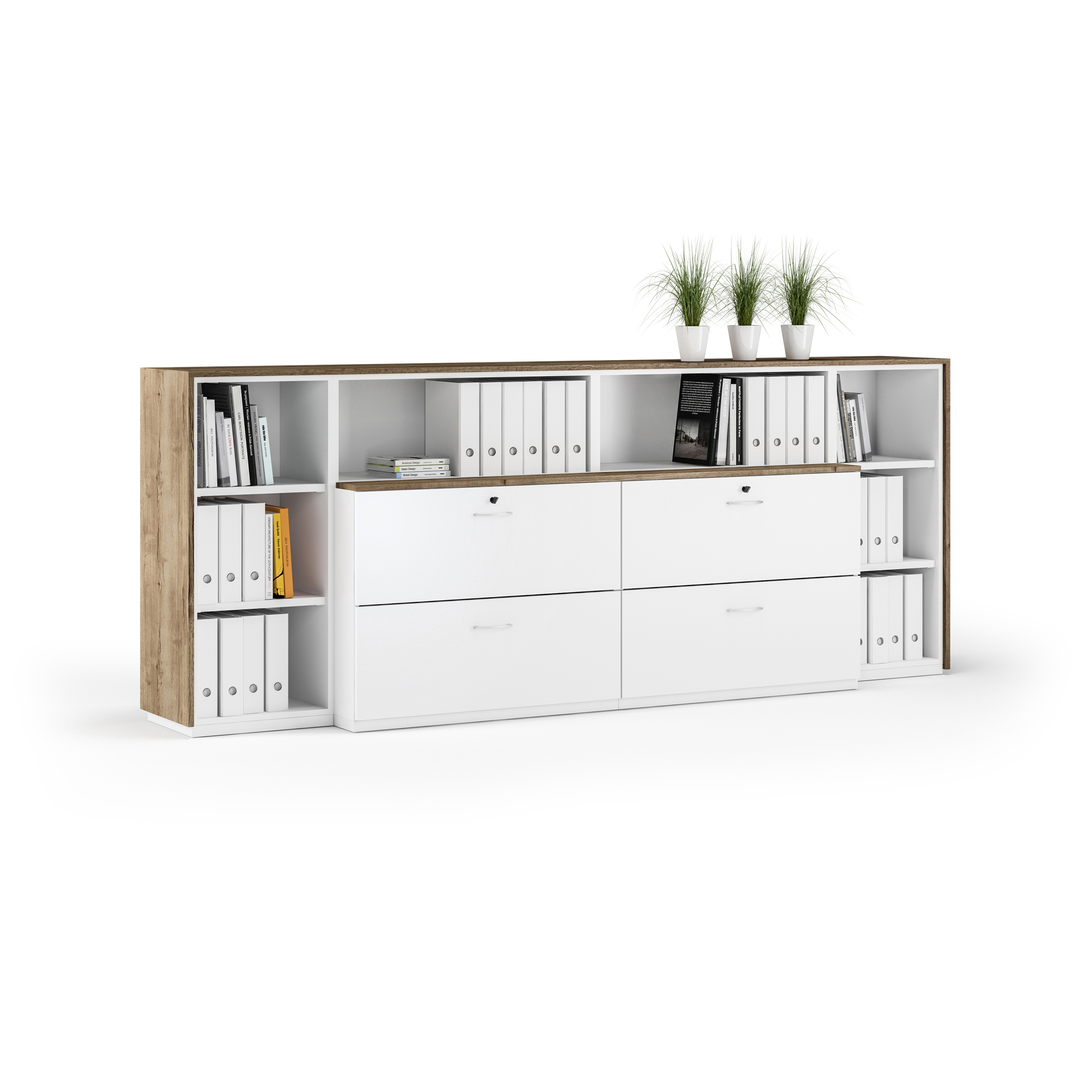 Afficher le produit Allvia Armoires combinées du fabricant Assmann Büromöbel