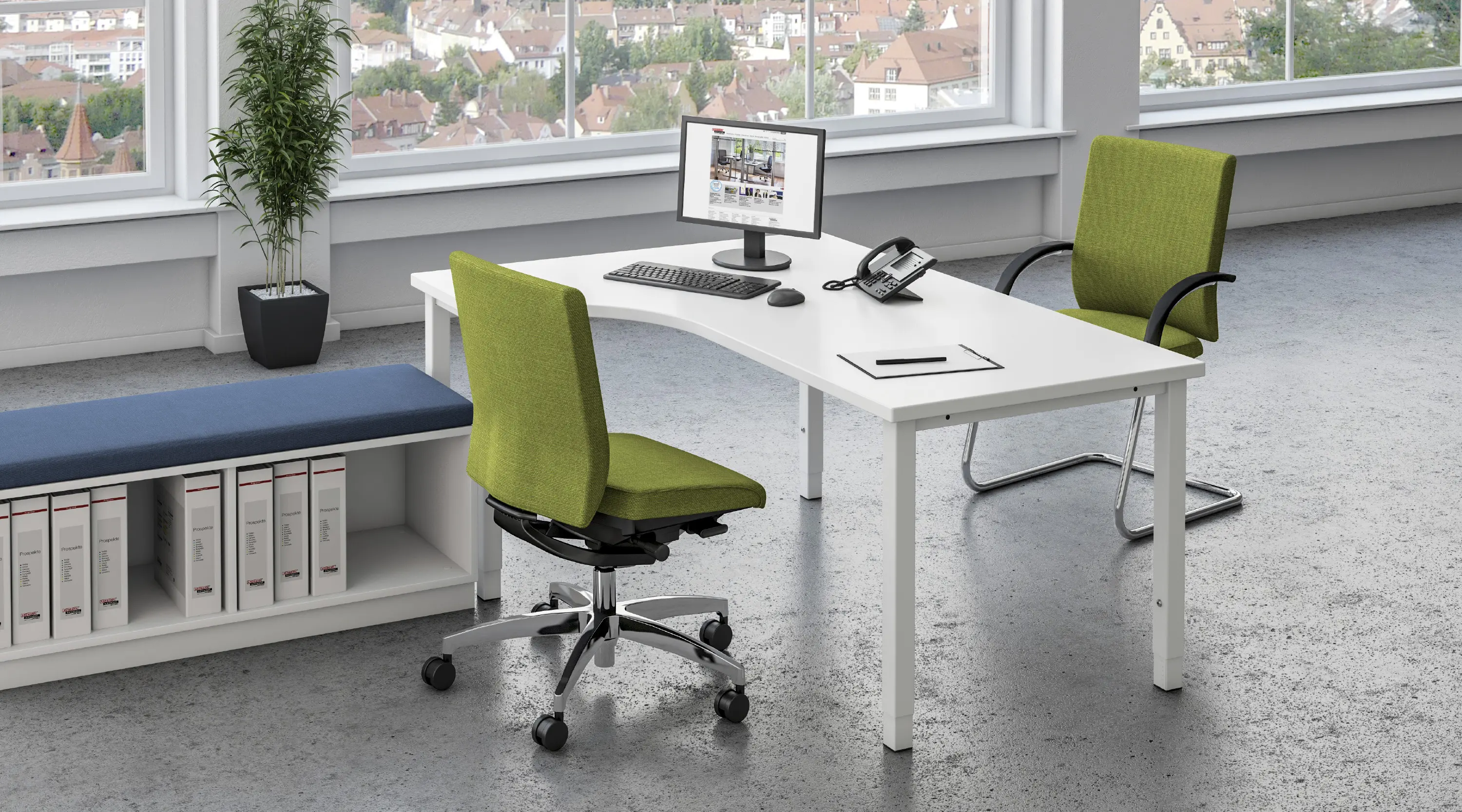Assmann Büromöbel - Sympas Desk range
