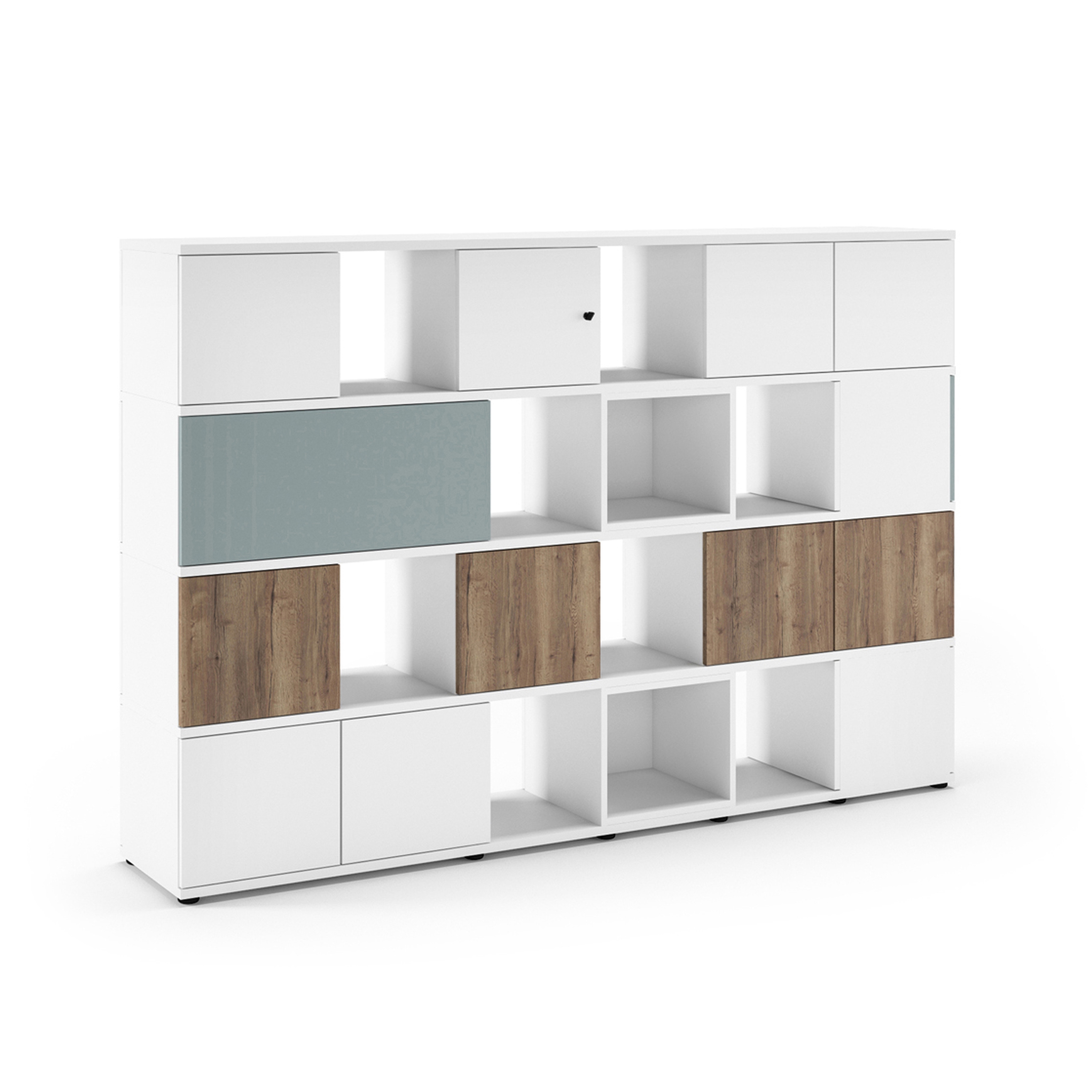 Display product Cubas Storage system from manufacturer Assmann Büromöbel