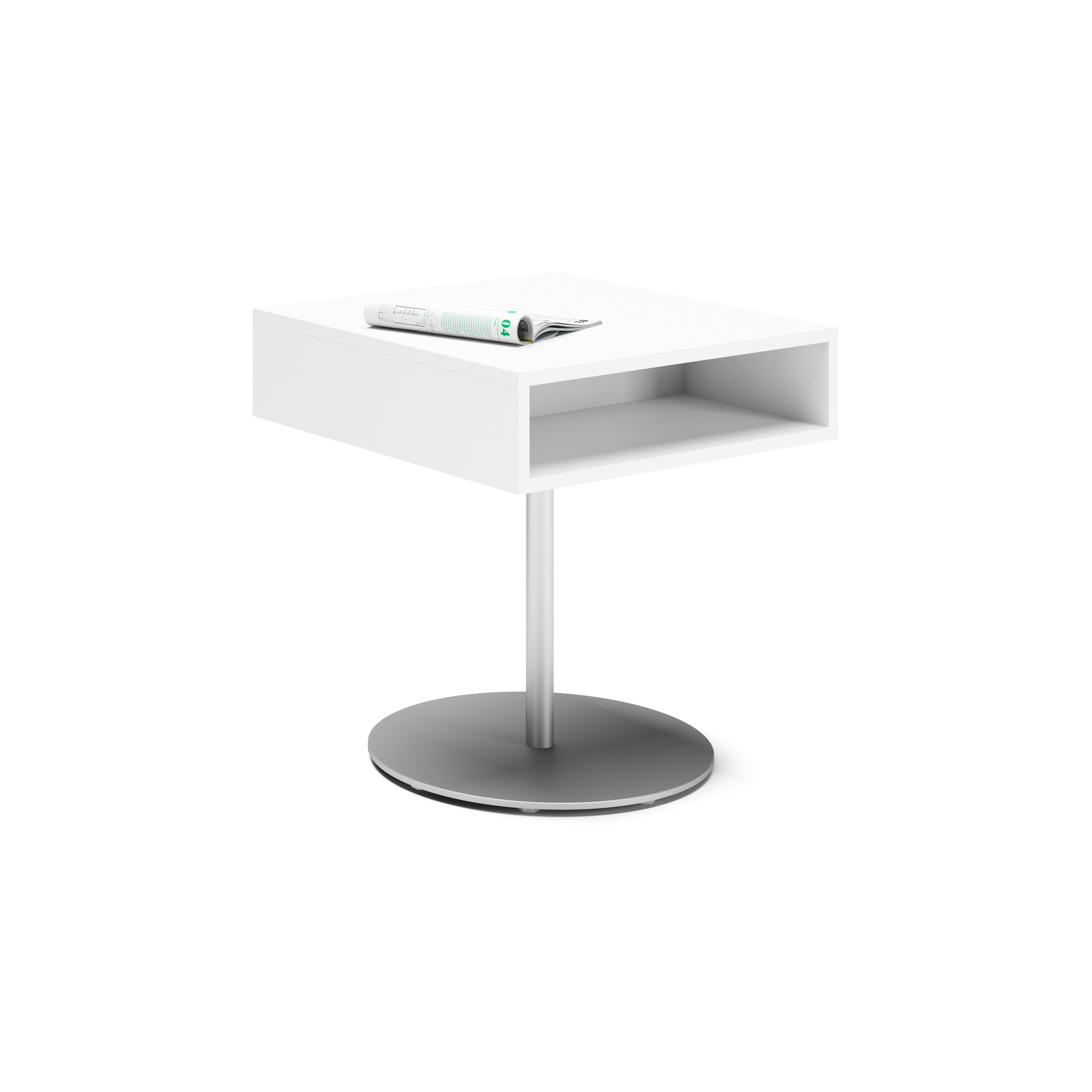 Display product Syneo Part side table from manufacturer Assmann Büromöbel