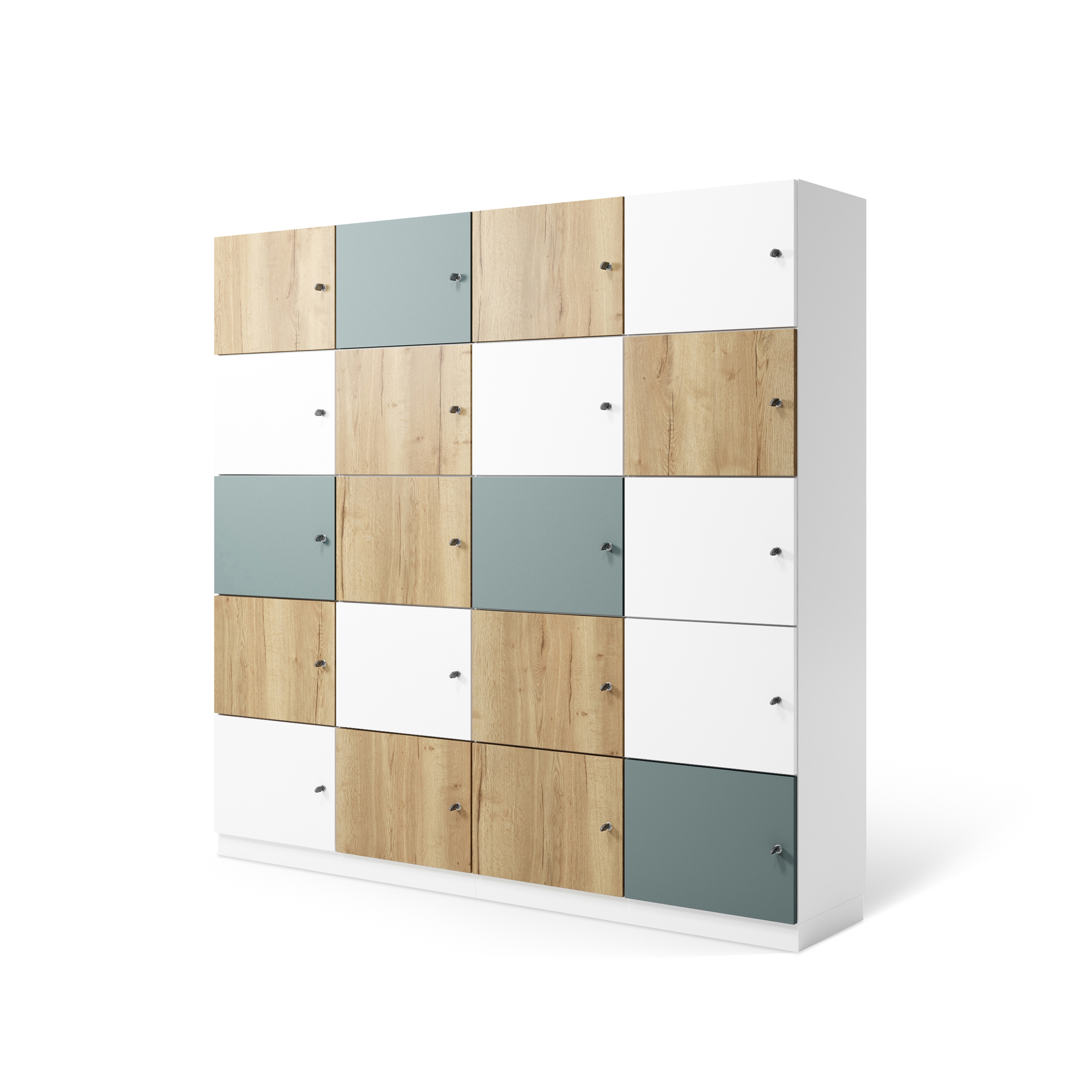 Display product Allvia Locket cabinets from manufacturer Assmann Büromöbel
