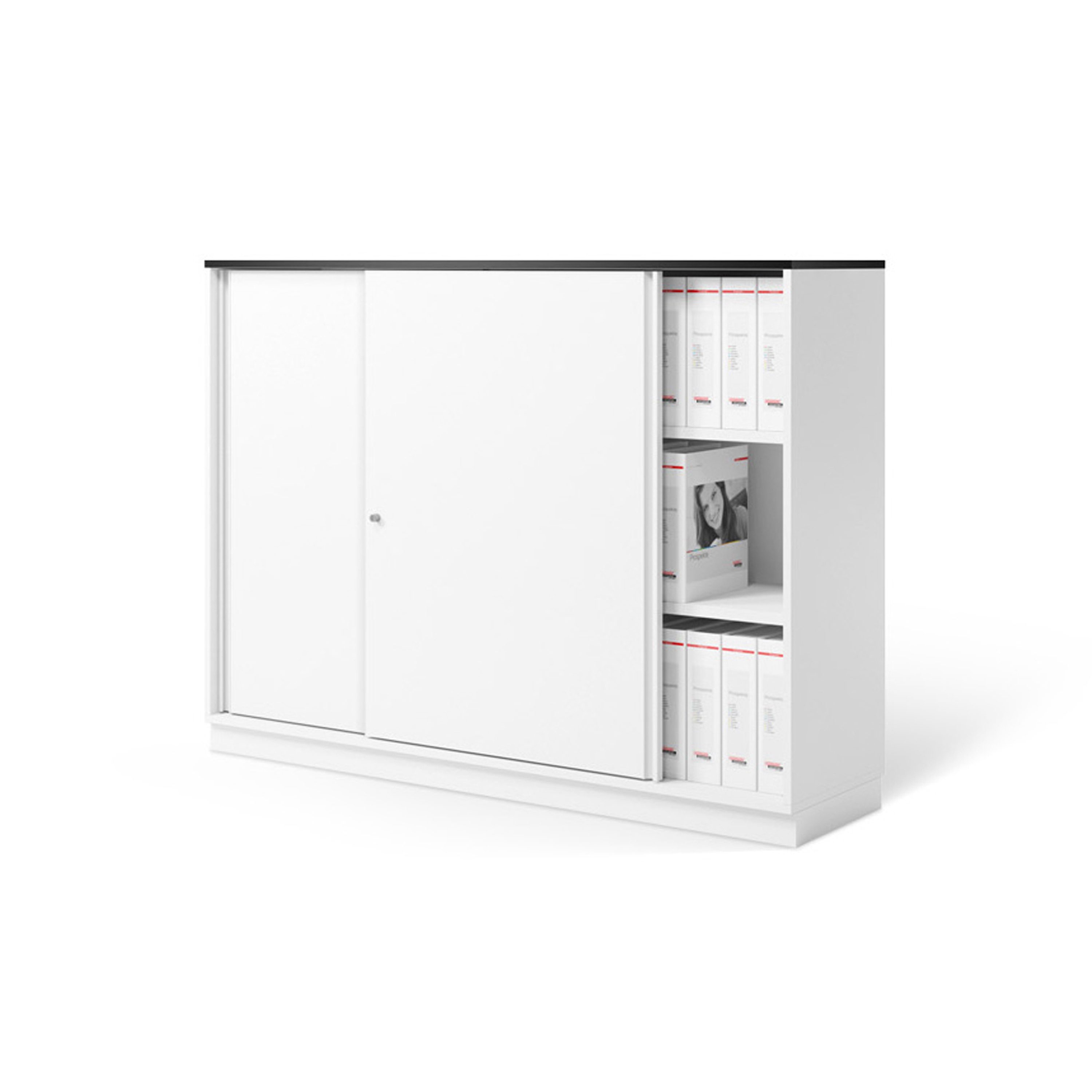 Afficher le produit Allvia Sliding door cabinets du fabricant Assmann Büromöbel