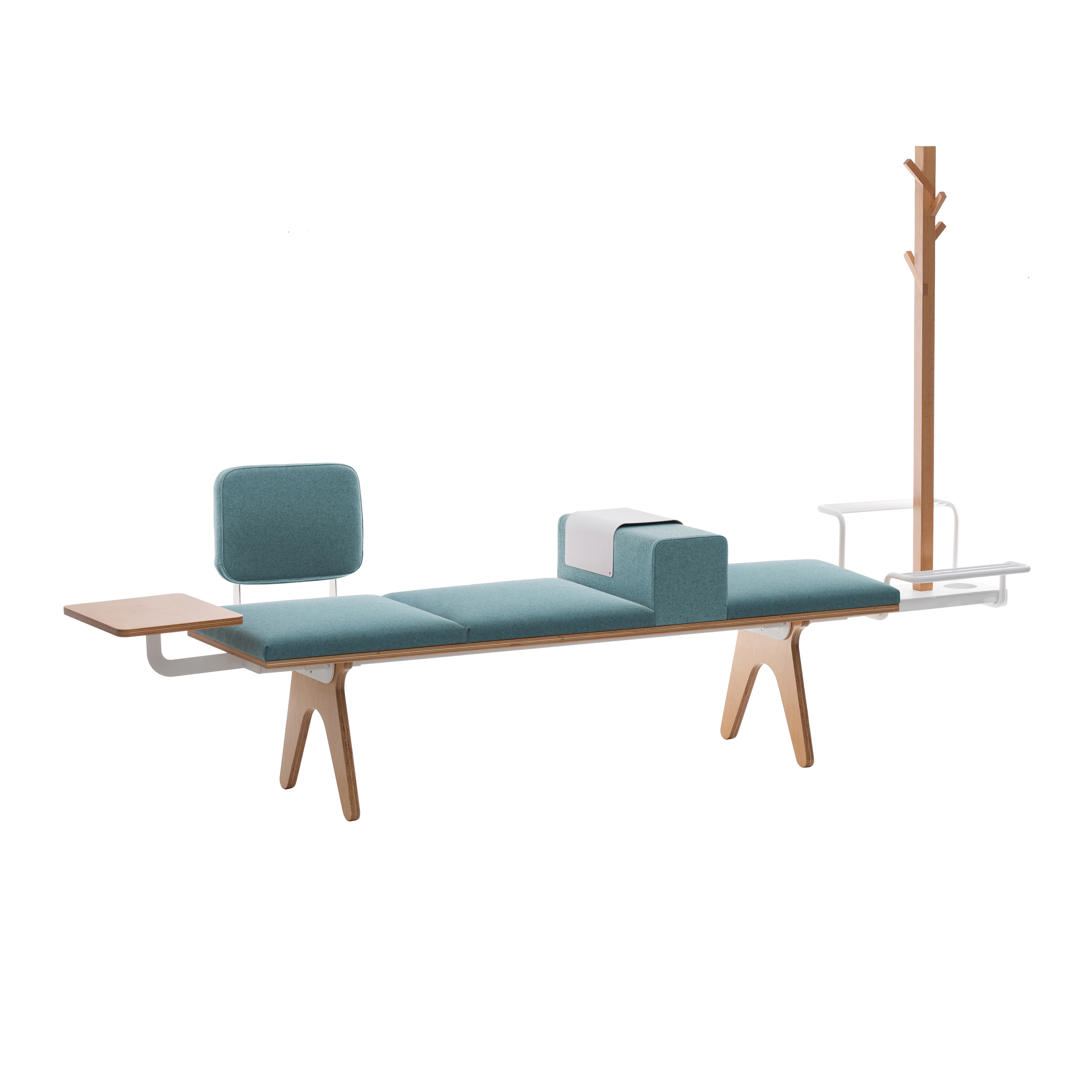 Display product Matera Modular bench system from manufacturer Assmann Büromöbel