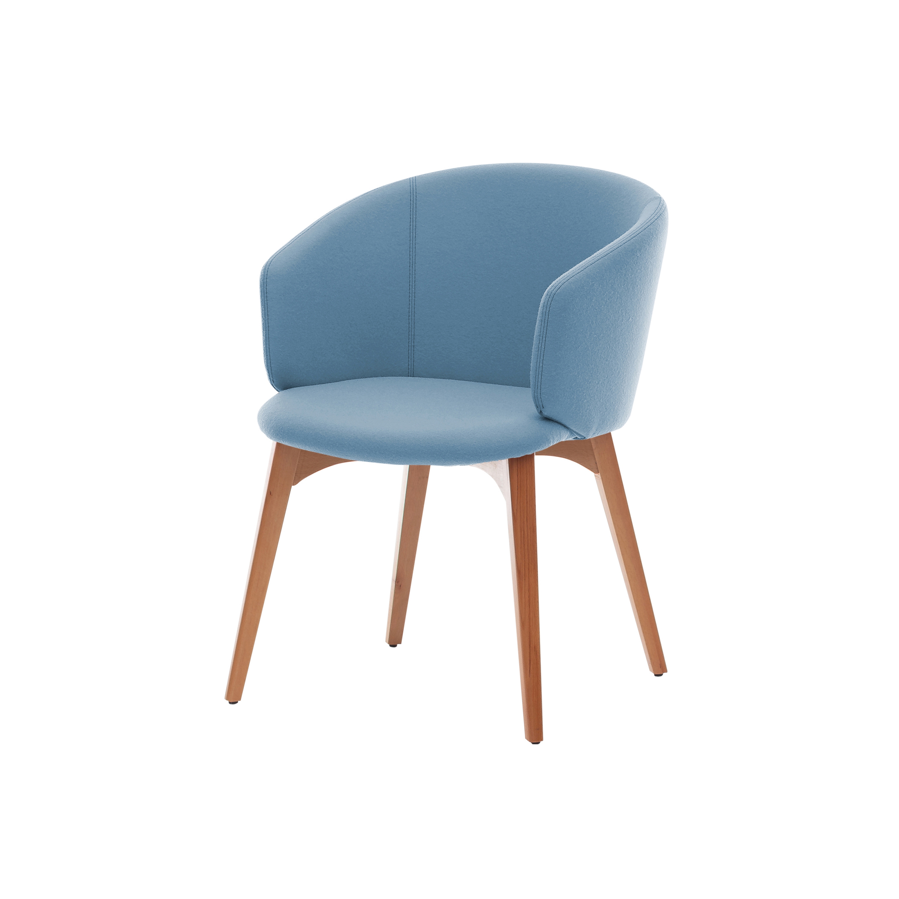 Display product Trento 4-leg chair, wood from manufacturer Assmann Büromöbel