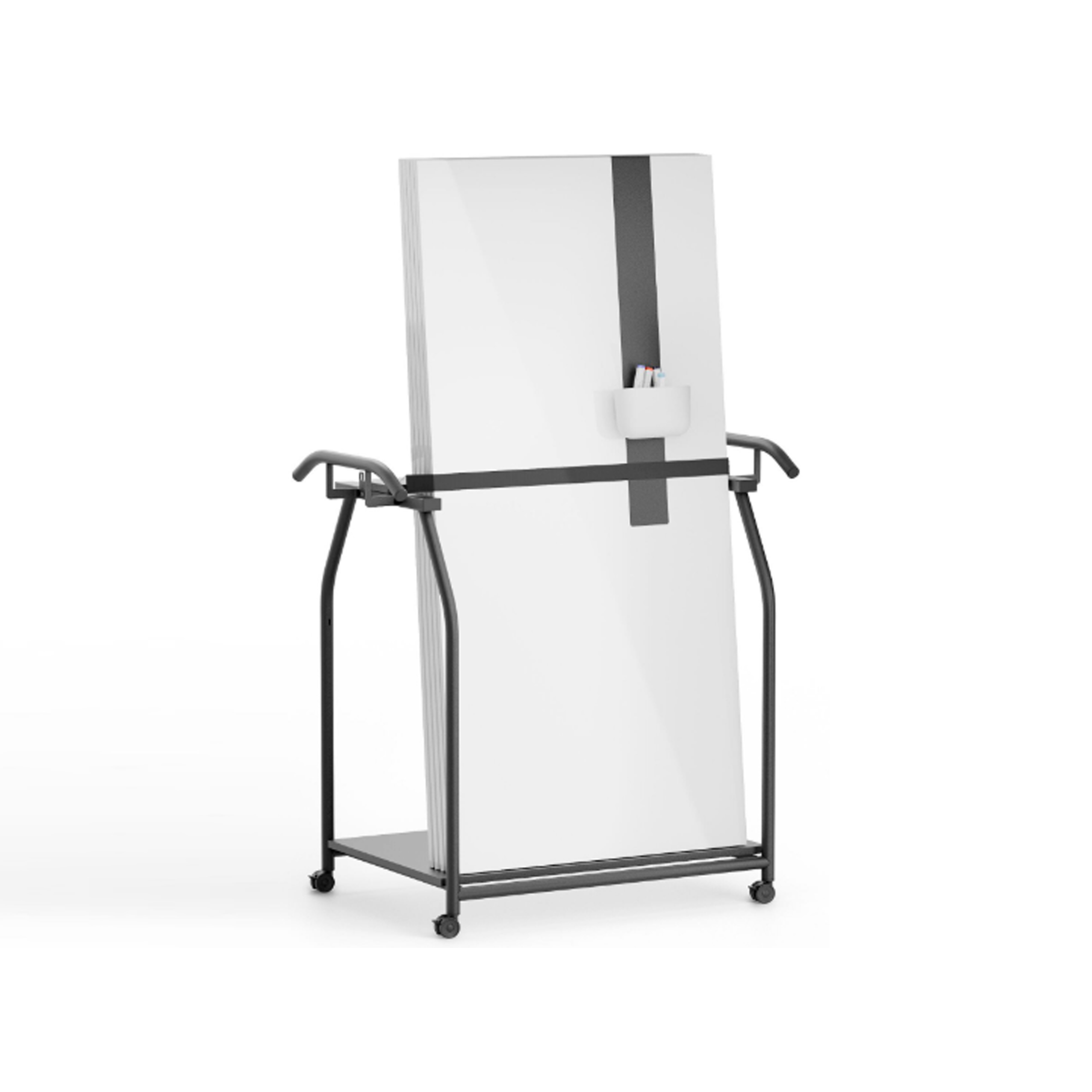 Mostrar el producto Cantaris whiteboard transport trolley del fabricante Assmann Büromöbel