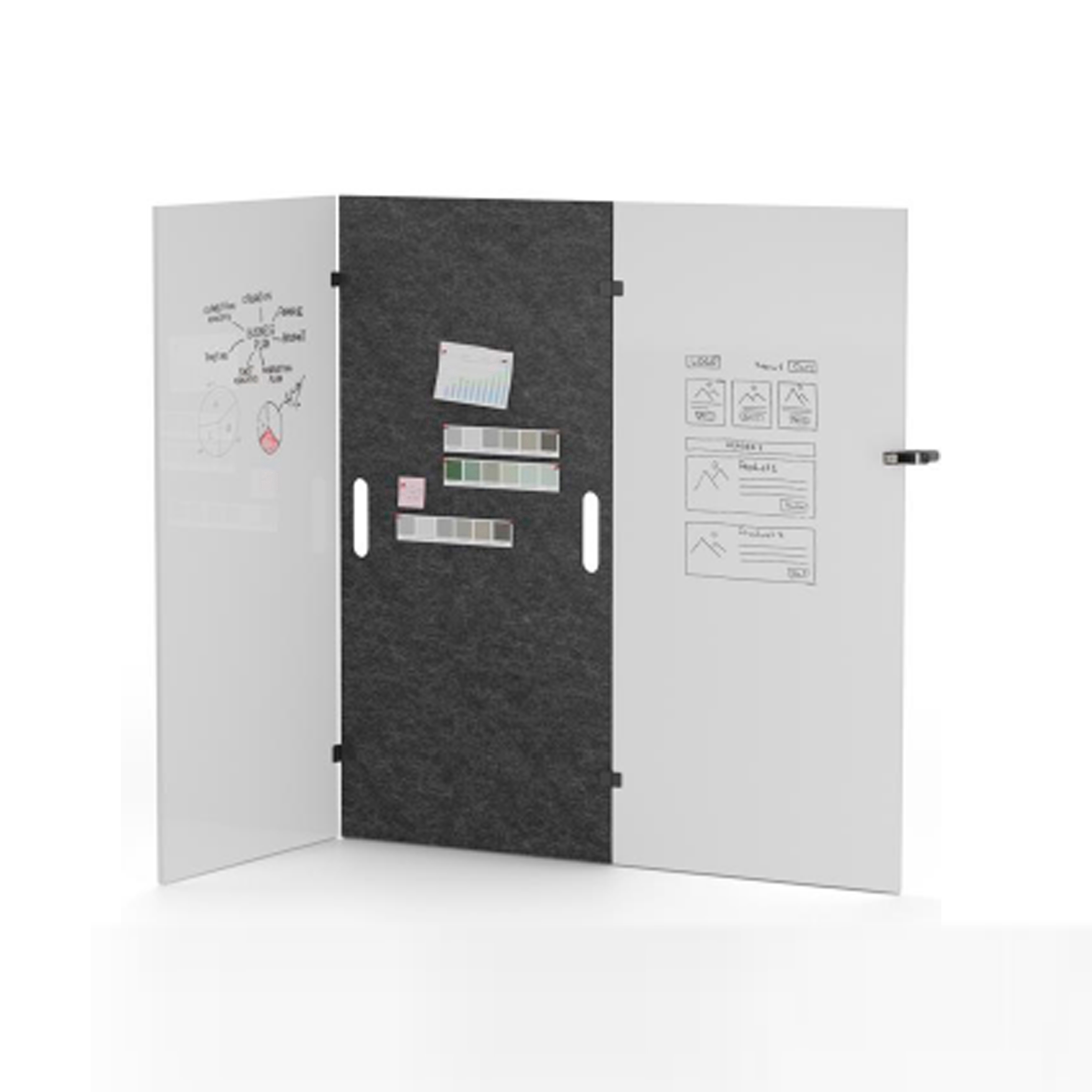 Produkt Cantaris Whiteboards und Filzwände des Herstellers Assmann Büromöbel anzeigen