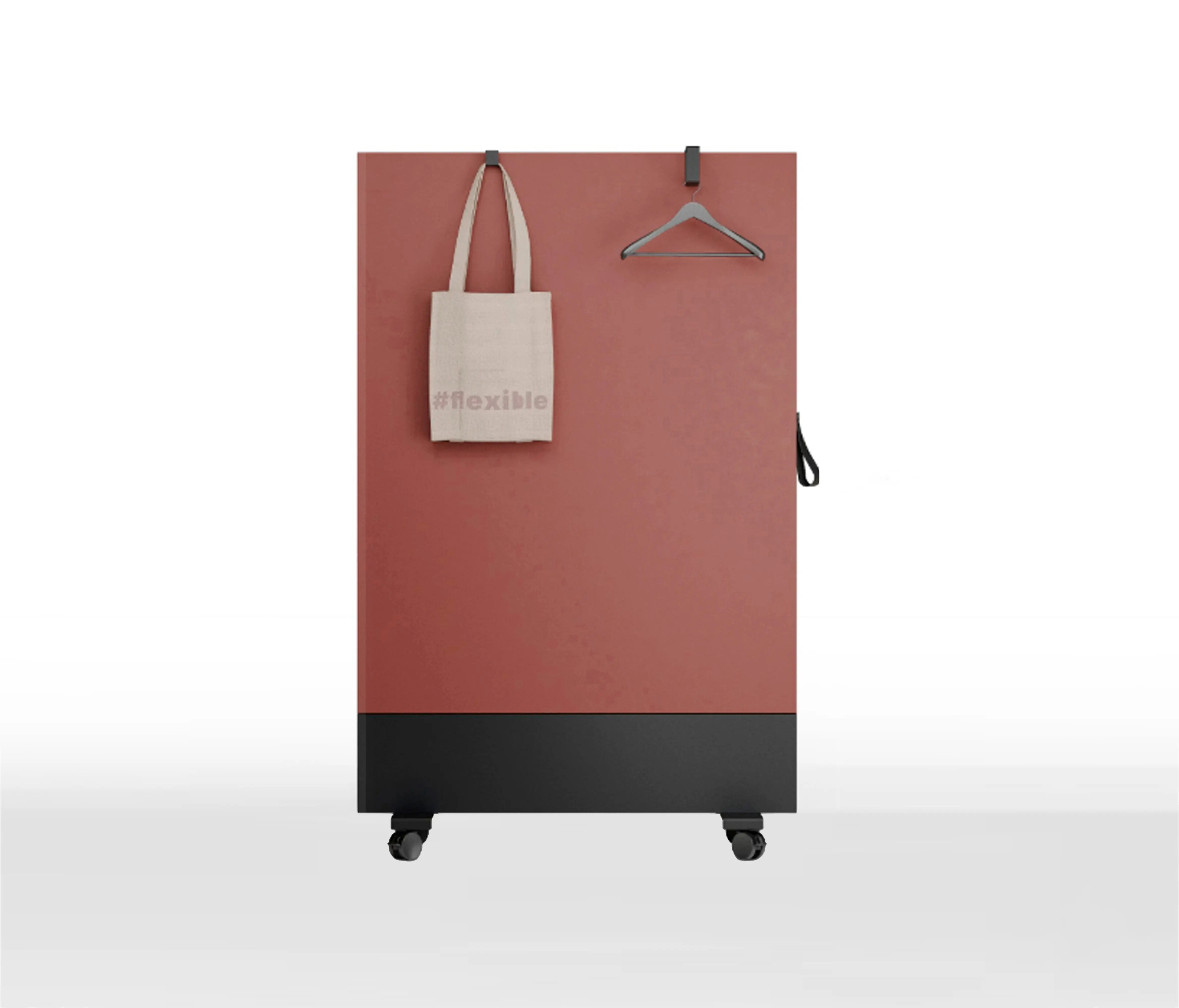 Assmann Büromöbel - Wondawall partition wall with coat hooks