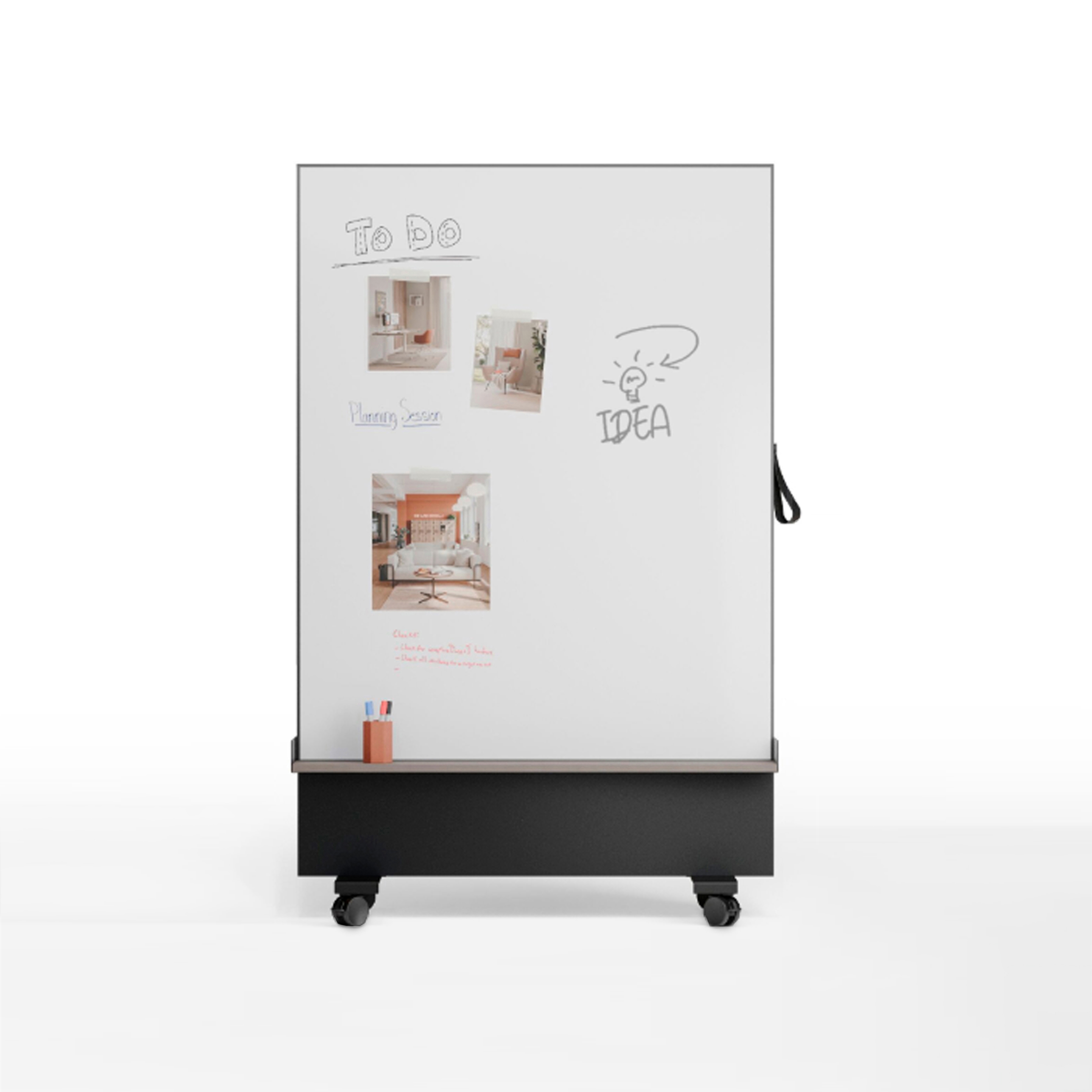Mostrar el producto Wondawall partition wall with whiteboard del fabricante Assmann Büromöbel