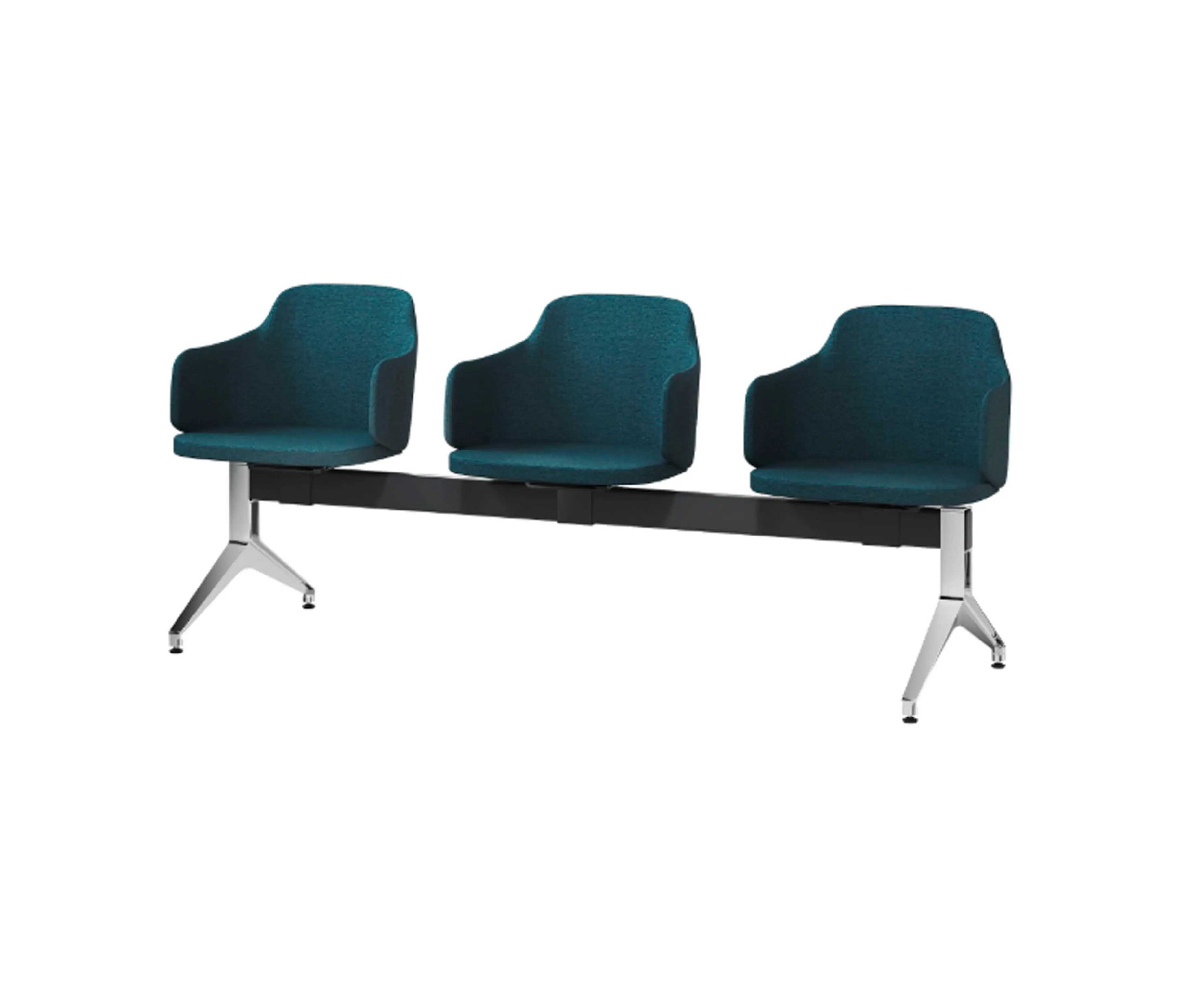 Assmann Büromöbel - Triest Waiting bench system with fabric upholstery