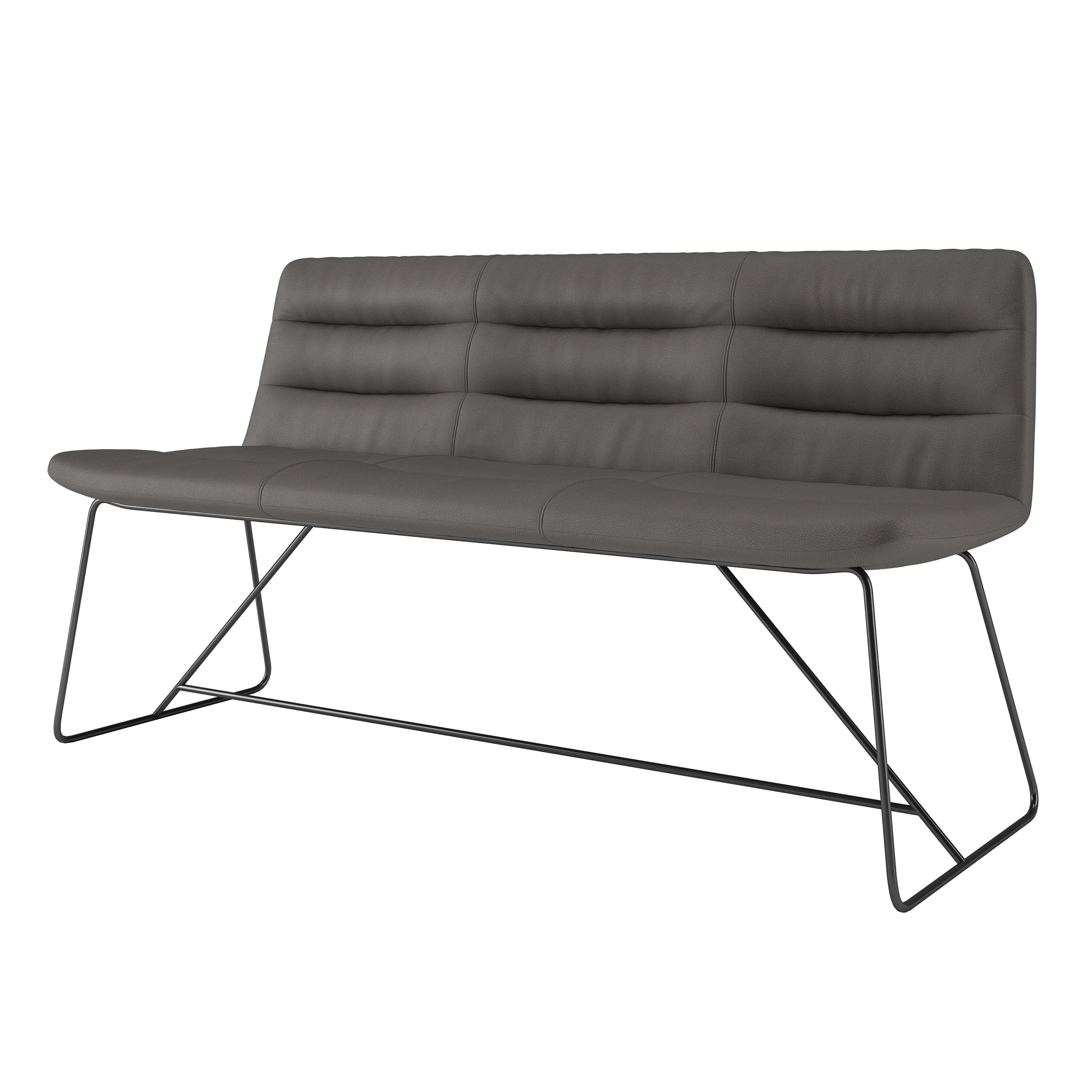 Display product Consento I Tivoli 3-seater bench frame, metal from manufacturer Assmann Büromöbel