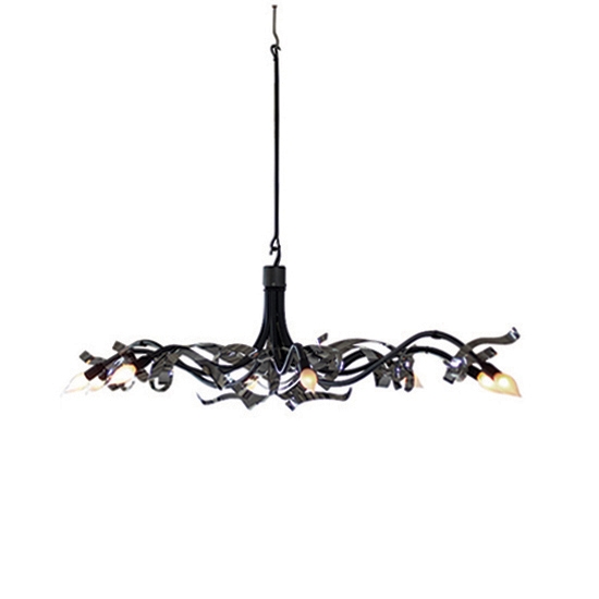 Mostra il prodotto Ruban Plié Chandelier oval del produttore Jacco Maris