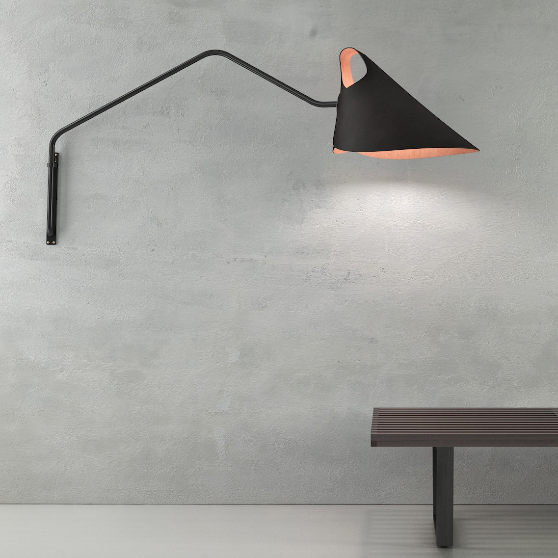 Mostra il prodotto Mrs. Q wall lamp del produttore Jacco Maris