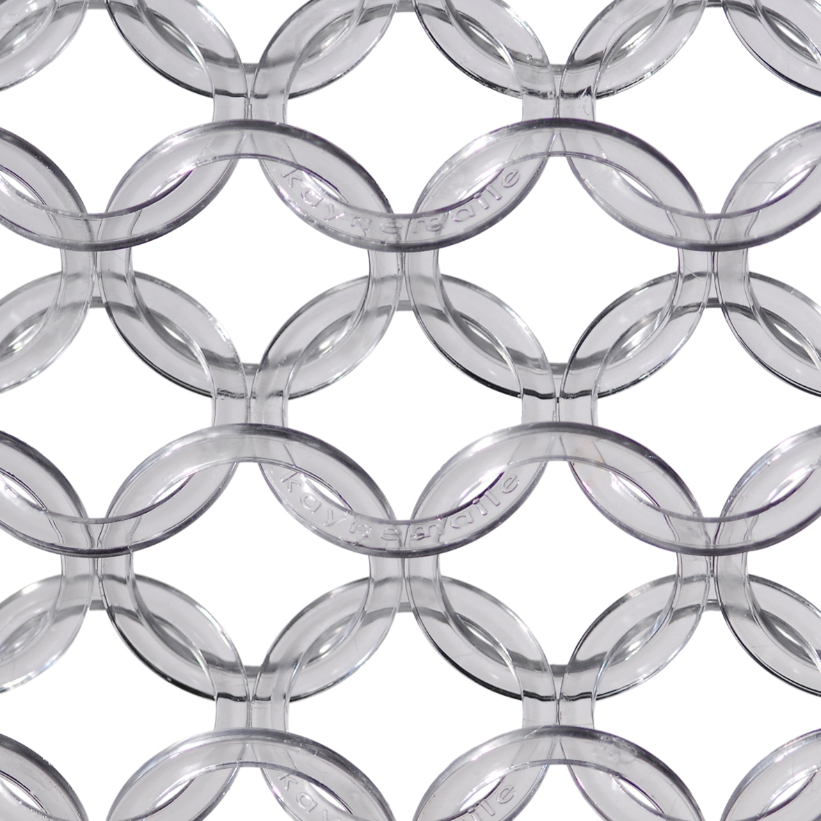 Display product KML22 Water clear Translucent from manufacturer Kaynemaile Limited