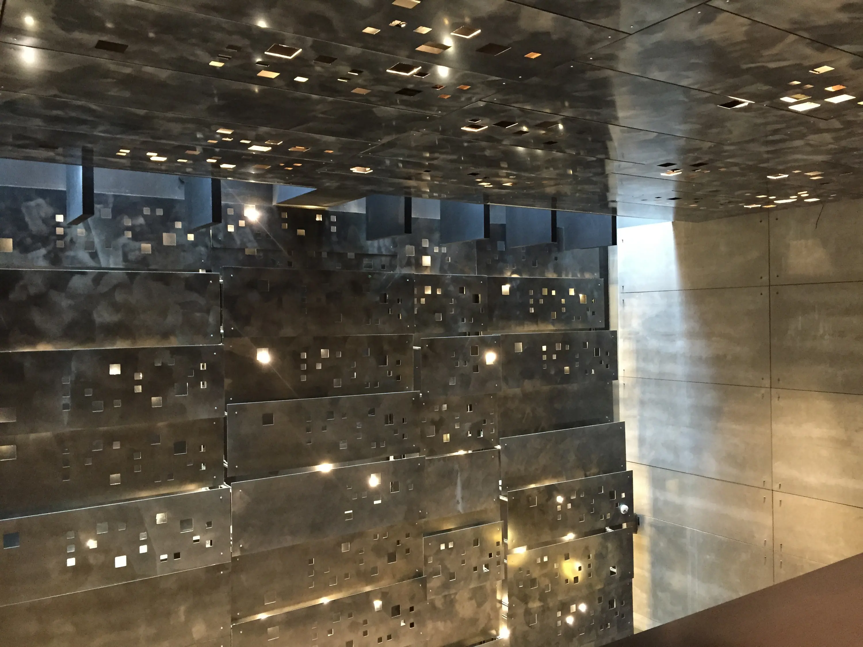 Moz Designs - Custom Ceiling in Classic Metal Collection in Graphic in Polycoat Matte