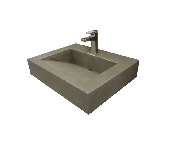 Trueform Concrete - ADA 24" Floating Vallum Concrete Sink