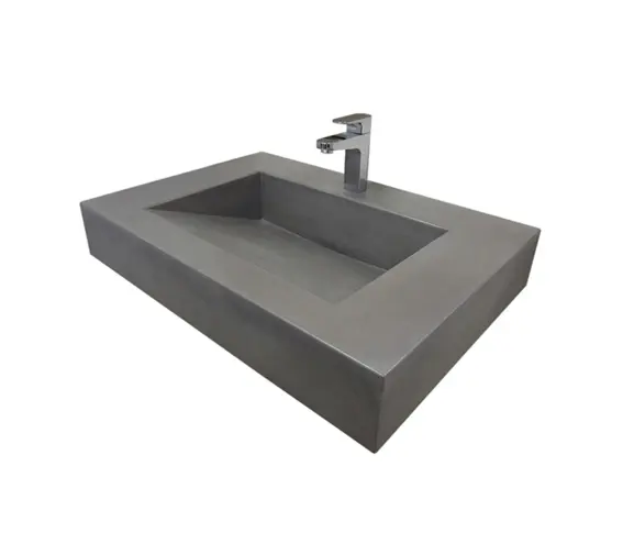 Trueform Concrete - ADA 30" Floating Vallum Concrete Sink