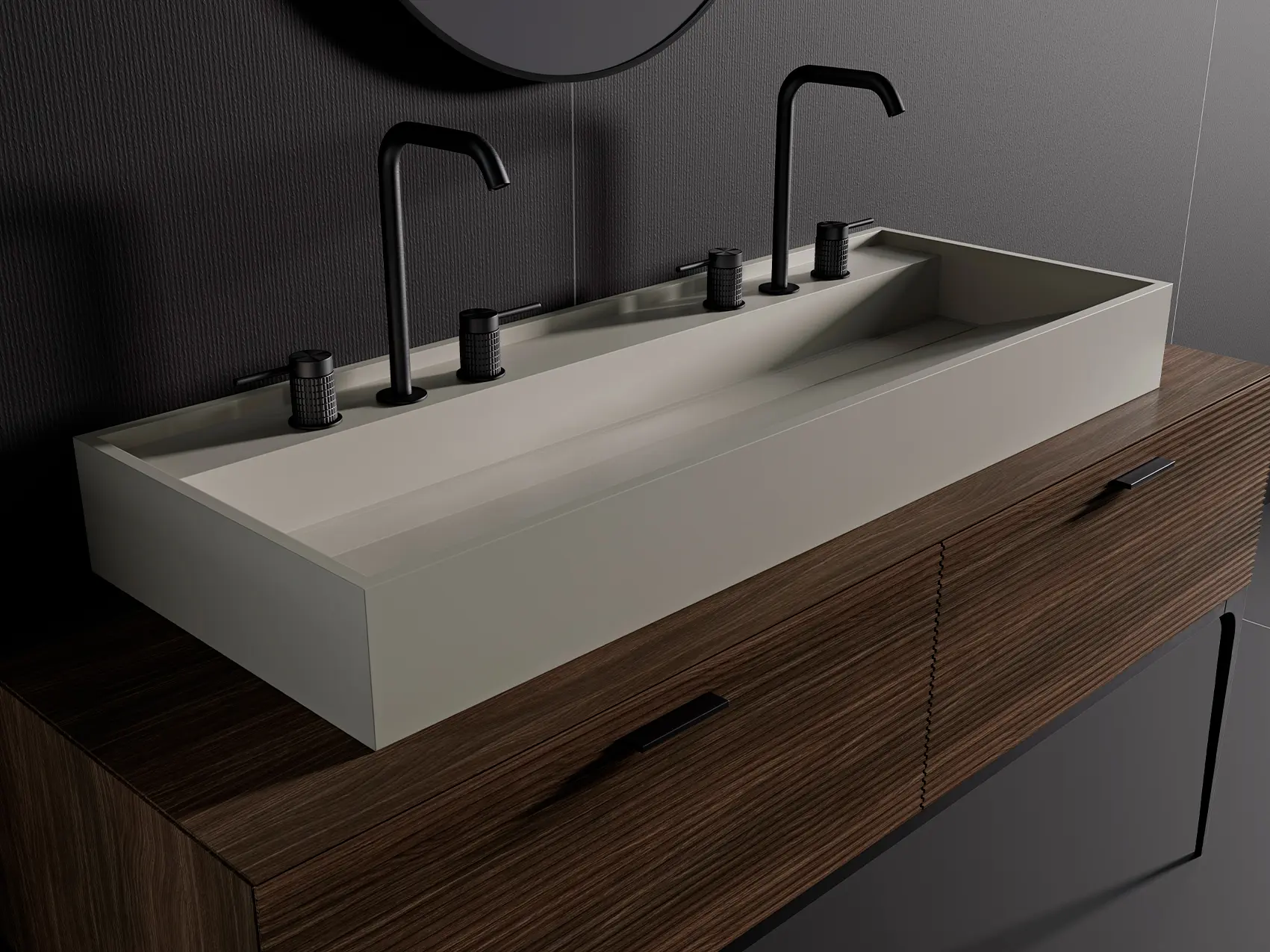 INALCO - Hydra WT 117x43 Larsen Super Blanco-Gris Naturale