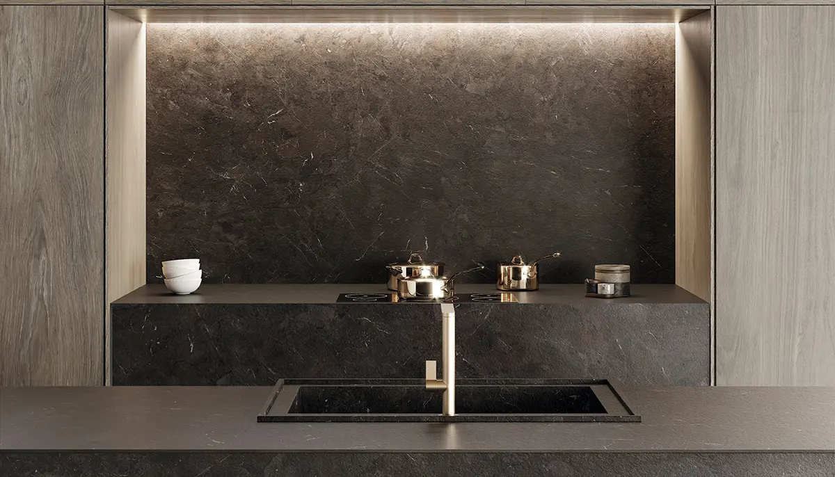 INALCO - Umbra iTOP Marrón Gestockt