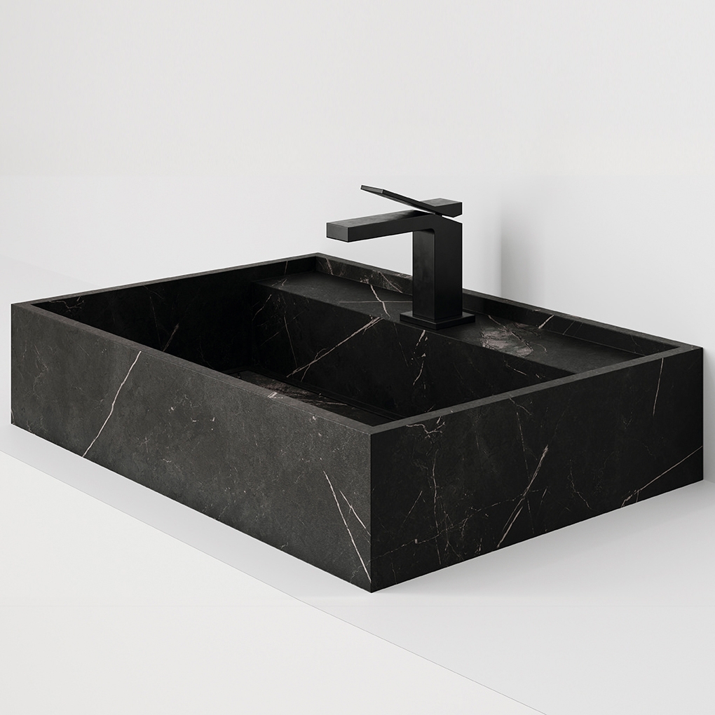 Vertoon produk Hydra 60x43 Storm Negro Natural van vervaardiger INALCO