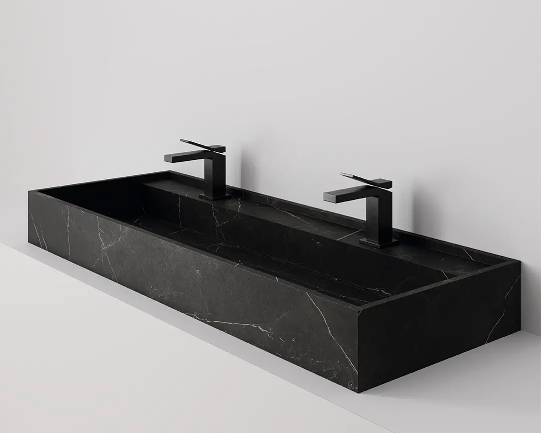 INALCO - Hydra 117x43 Storm Negro Natural