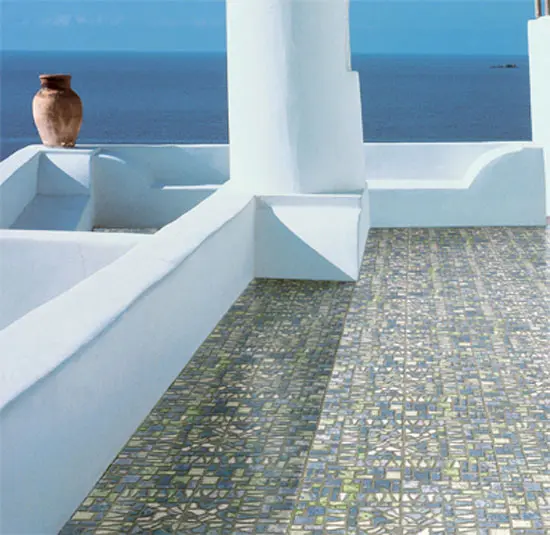 Cotto Tuscania SpA - Fantasy azzurro