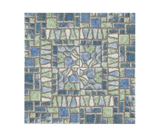 Cotto Tuscania SpA - Fantasy azzurro