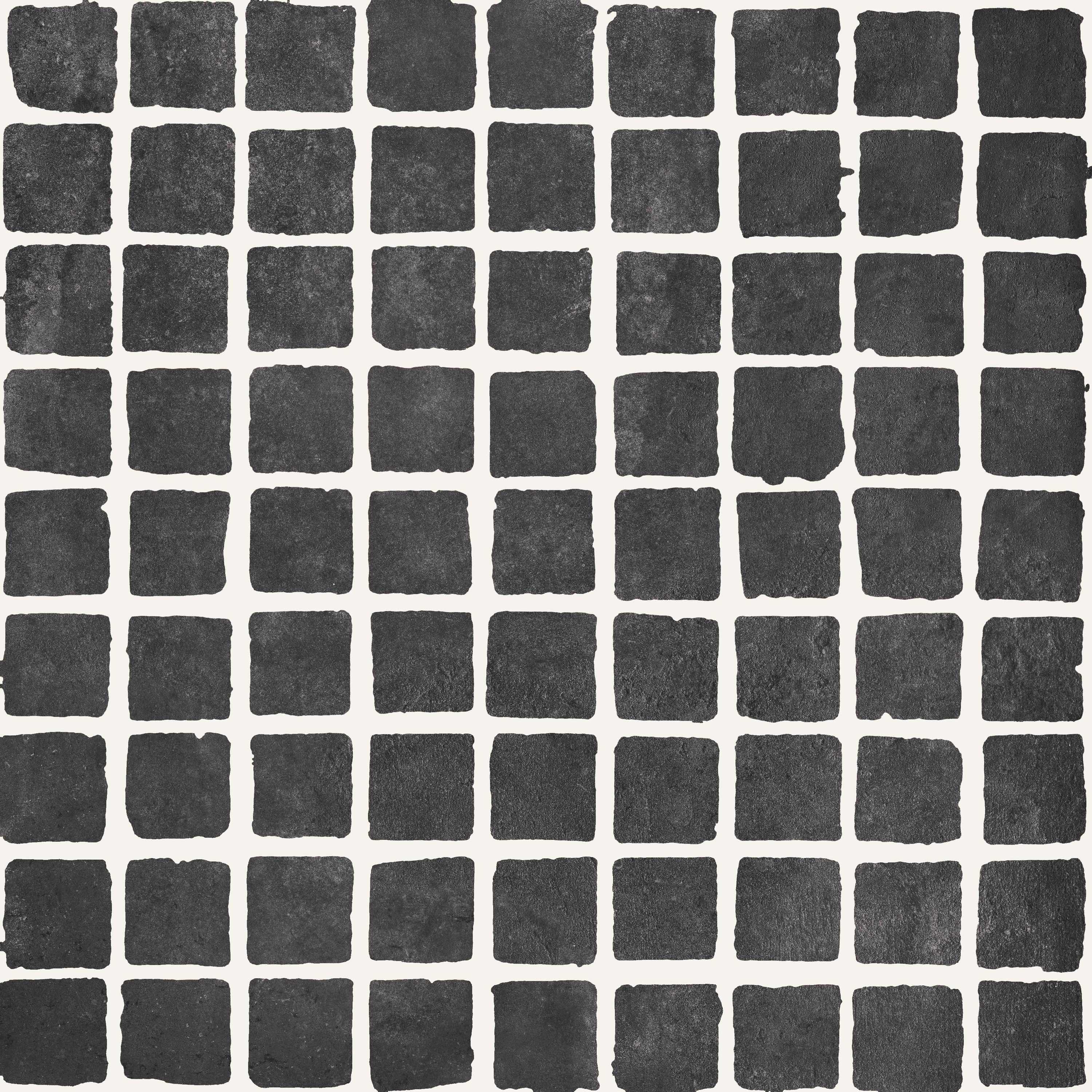 Bibulca | Black Mosaico Spaccatella 3x3 cm