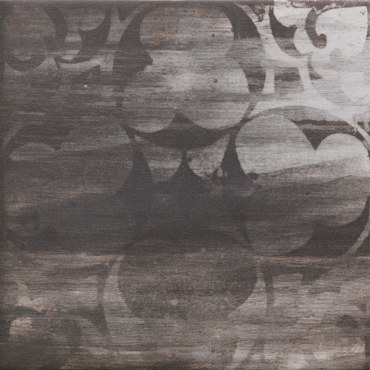 Wood on Fire | Deco Dark 20x20 cm