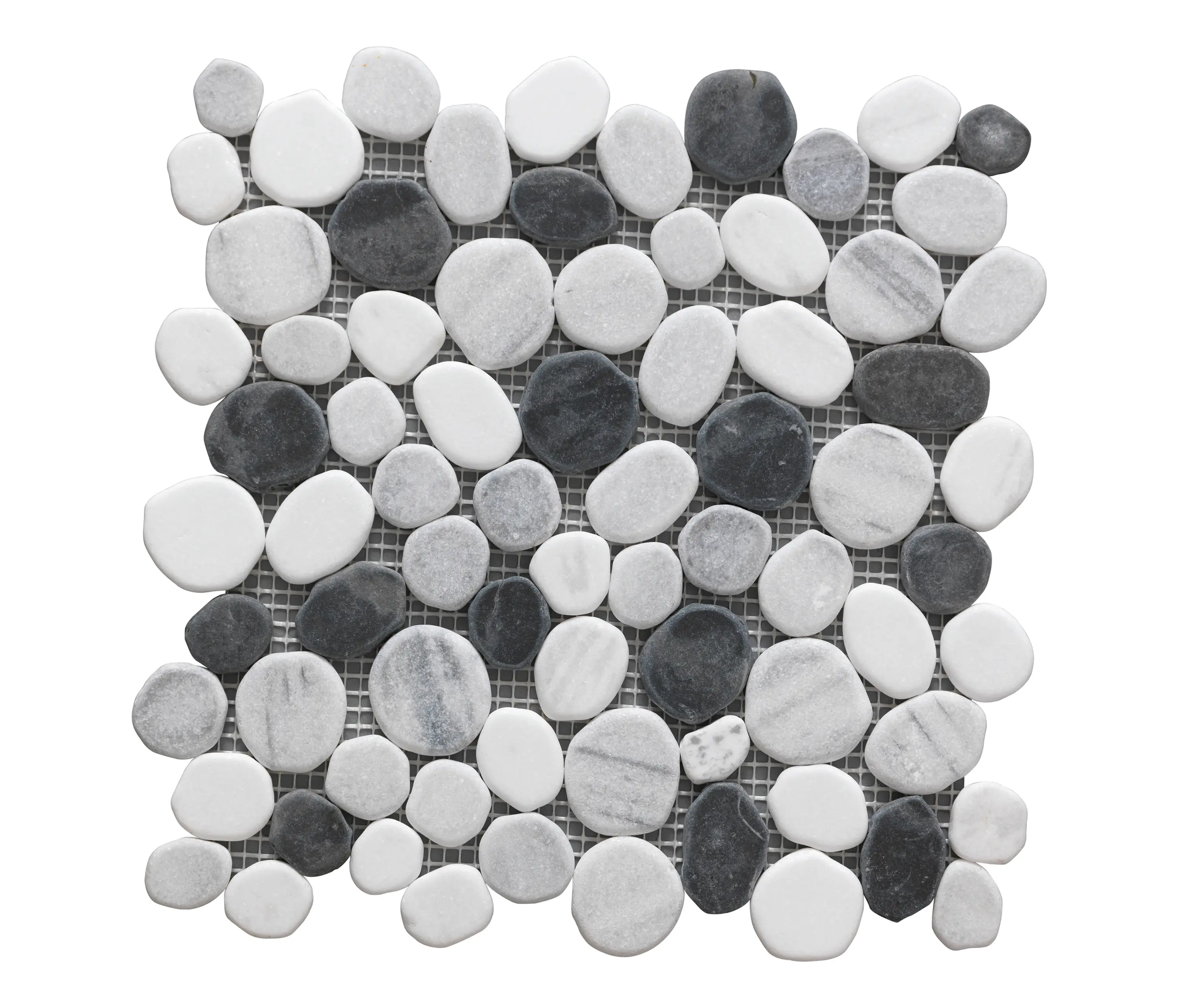 IMSO Ceramiche - Sassi | River Black Mix Mosaico 30x30 cm